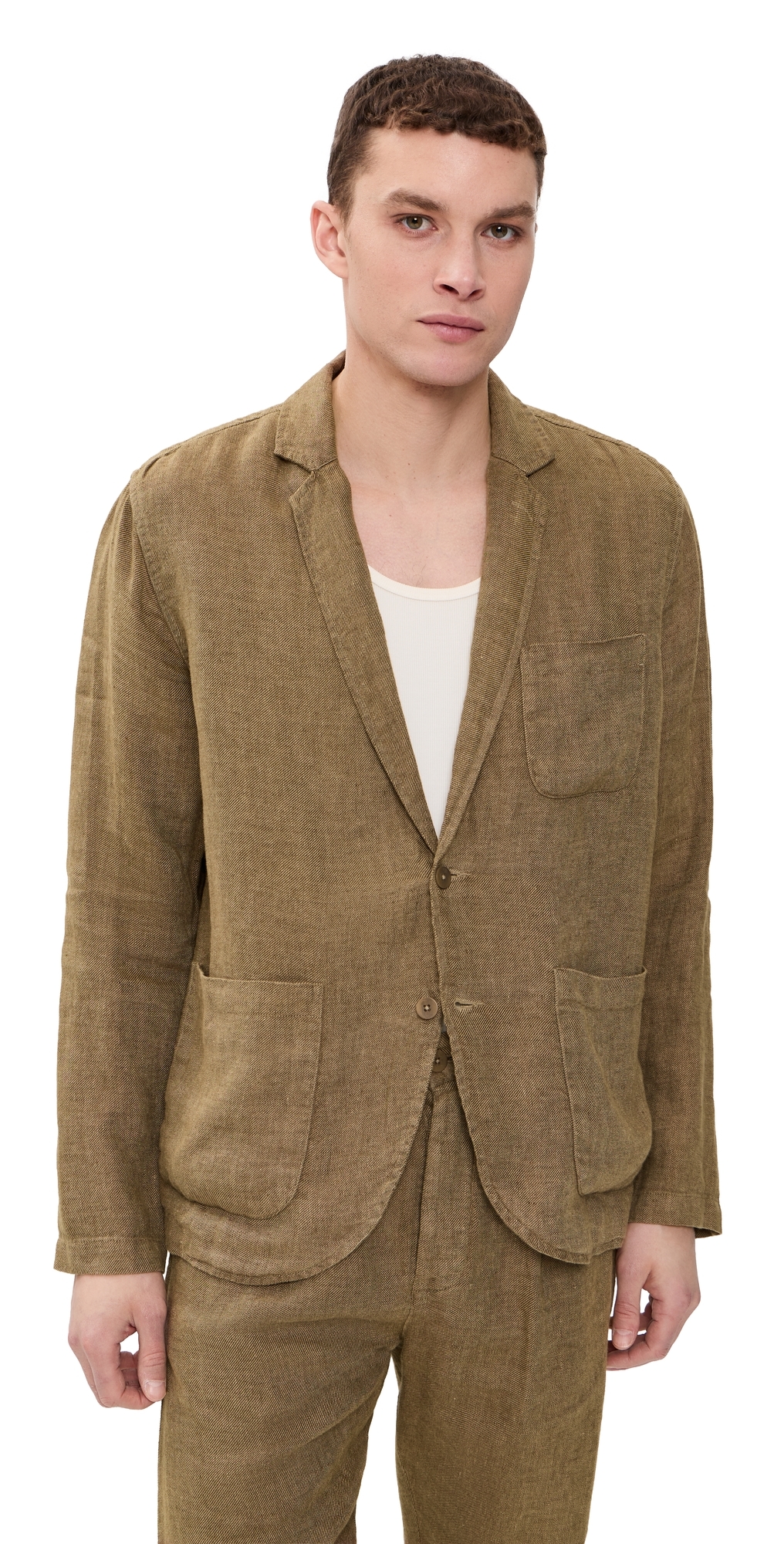 Alex Crane Linen Alta Blazer Chai Alex Crane Linen Alta Blazer Chai