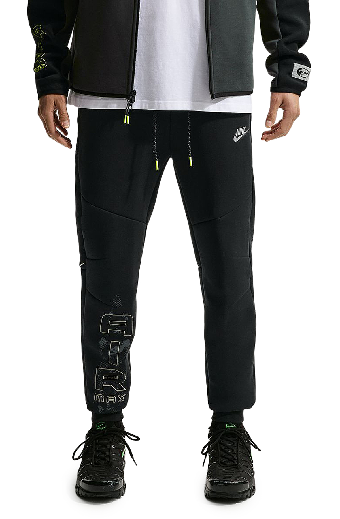 Men Tech Fleece Joggers BlackNeon Yellow Pants BlackNeon Yellow Men Tech Fleece Joggers BlackNeon Yellow Pants BlackNeon Yellow