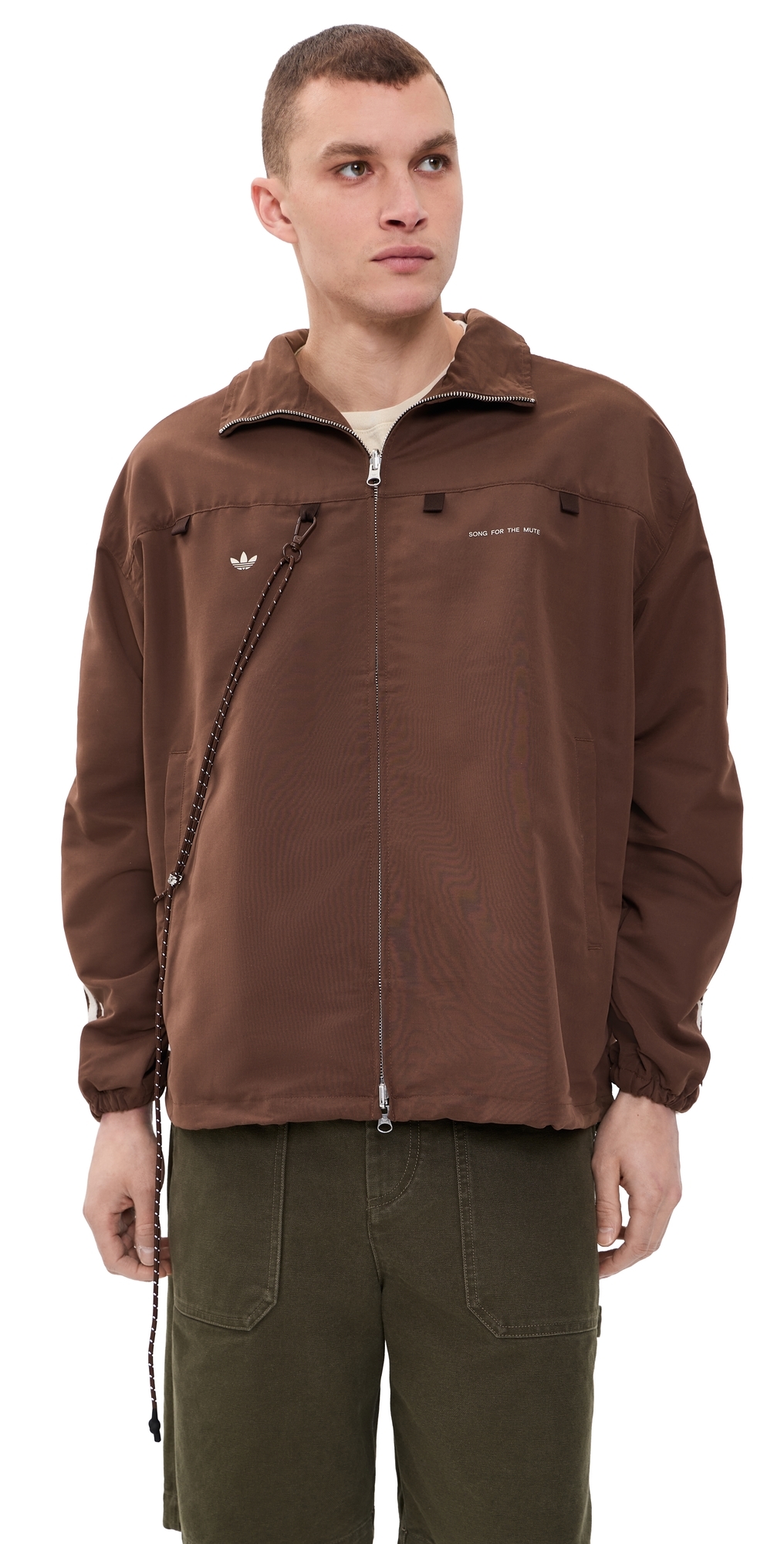 adidas Adidas X Song For The Mute Track Jacket Auburn