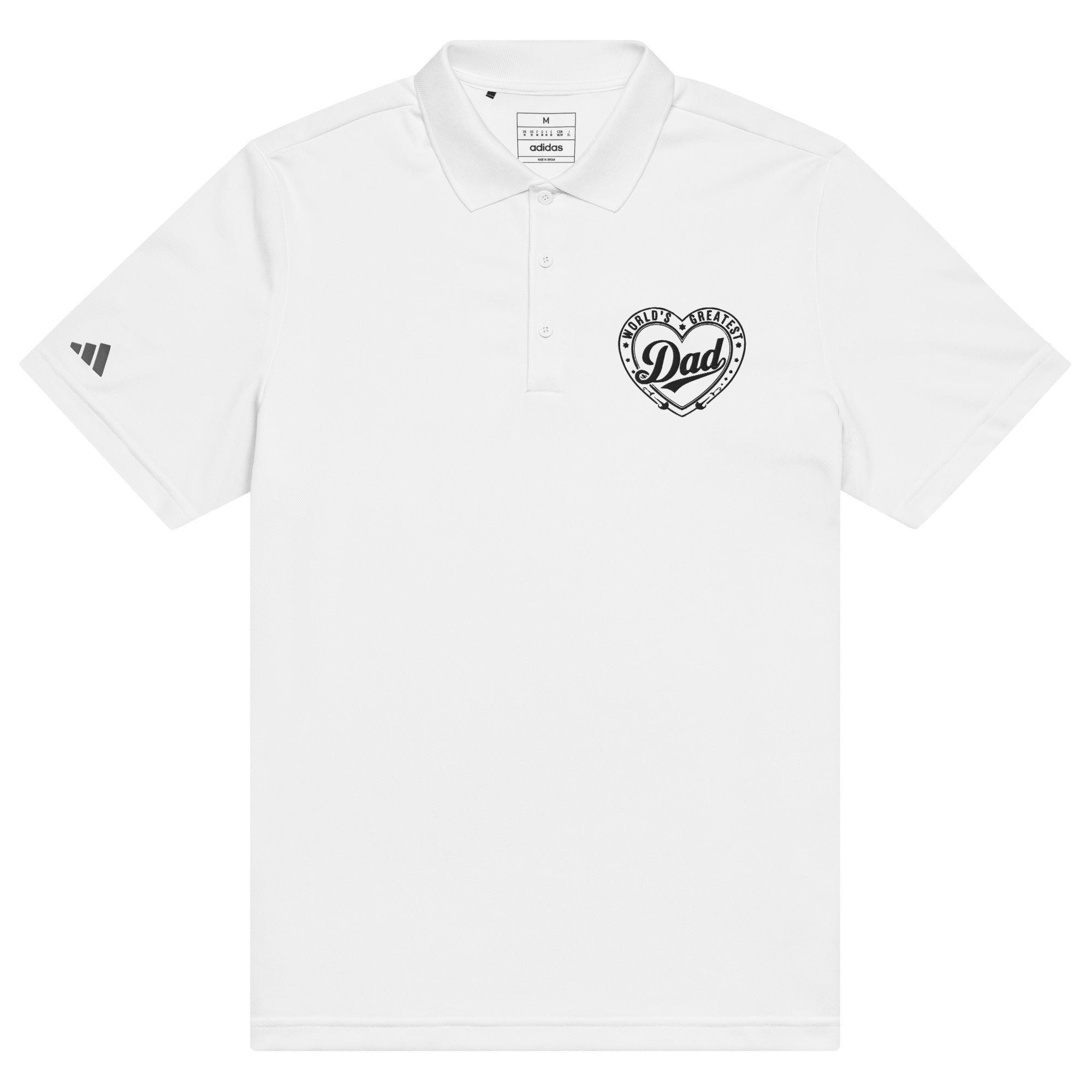 Greatest Dad Look Adidas Polo Shirt Greatest Dad Look Adidas Polo Shirt