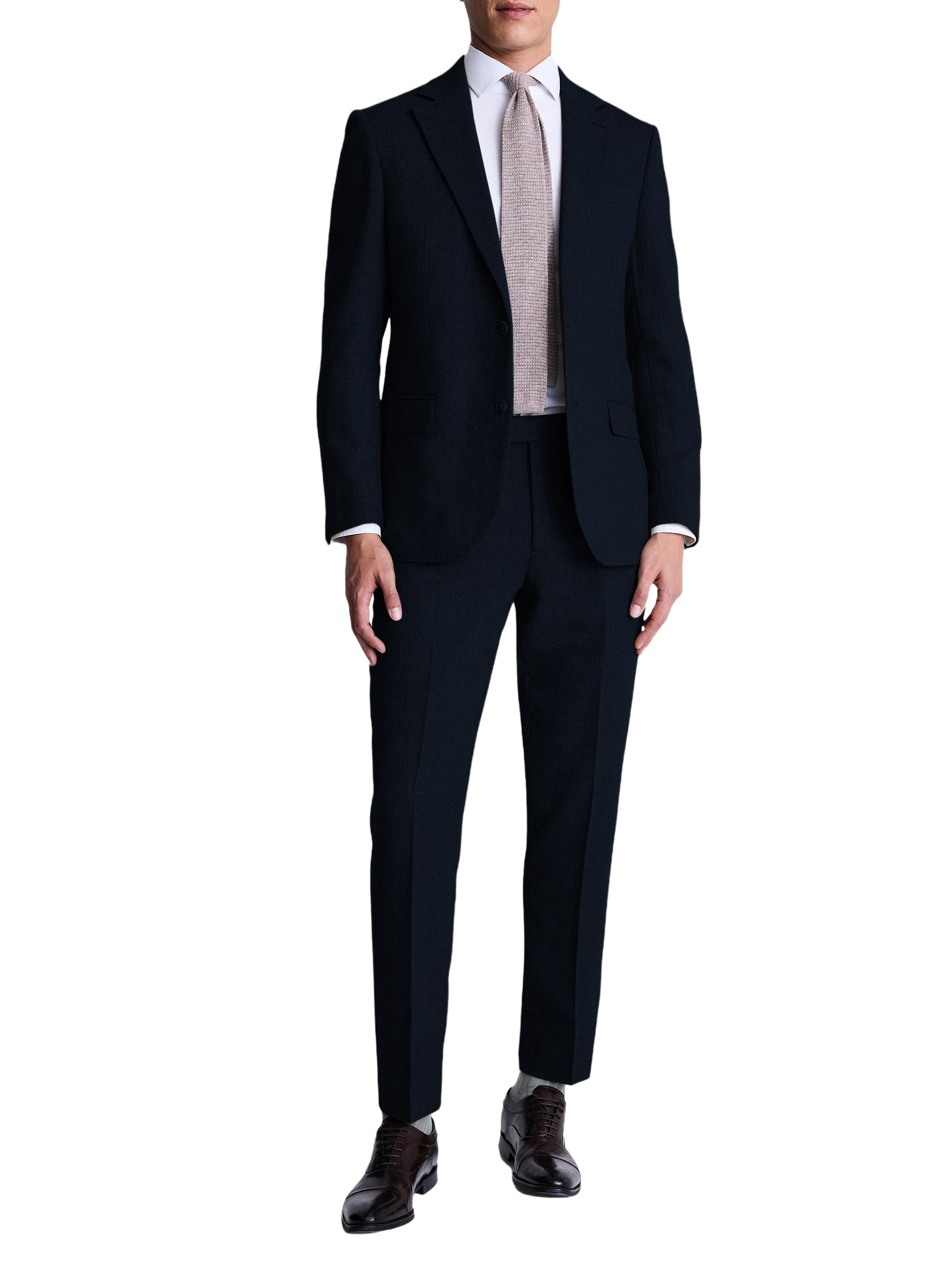 Men’s Herringbone Two-Piece Suit Blazer & Pants Men’s Herringbone Two-Piece Suit Blazer & Pants