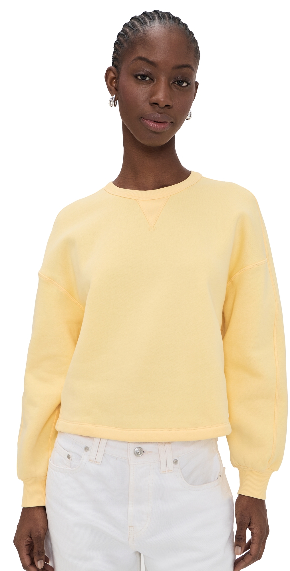 AG Roselle Sweatshirt Sunlight Yellow AG Roselle Sweatshirt Sunlight Yellow