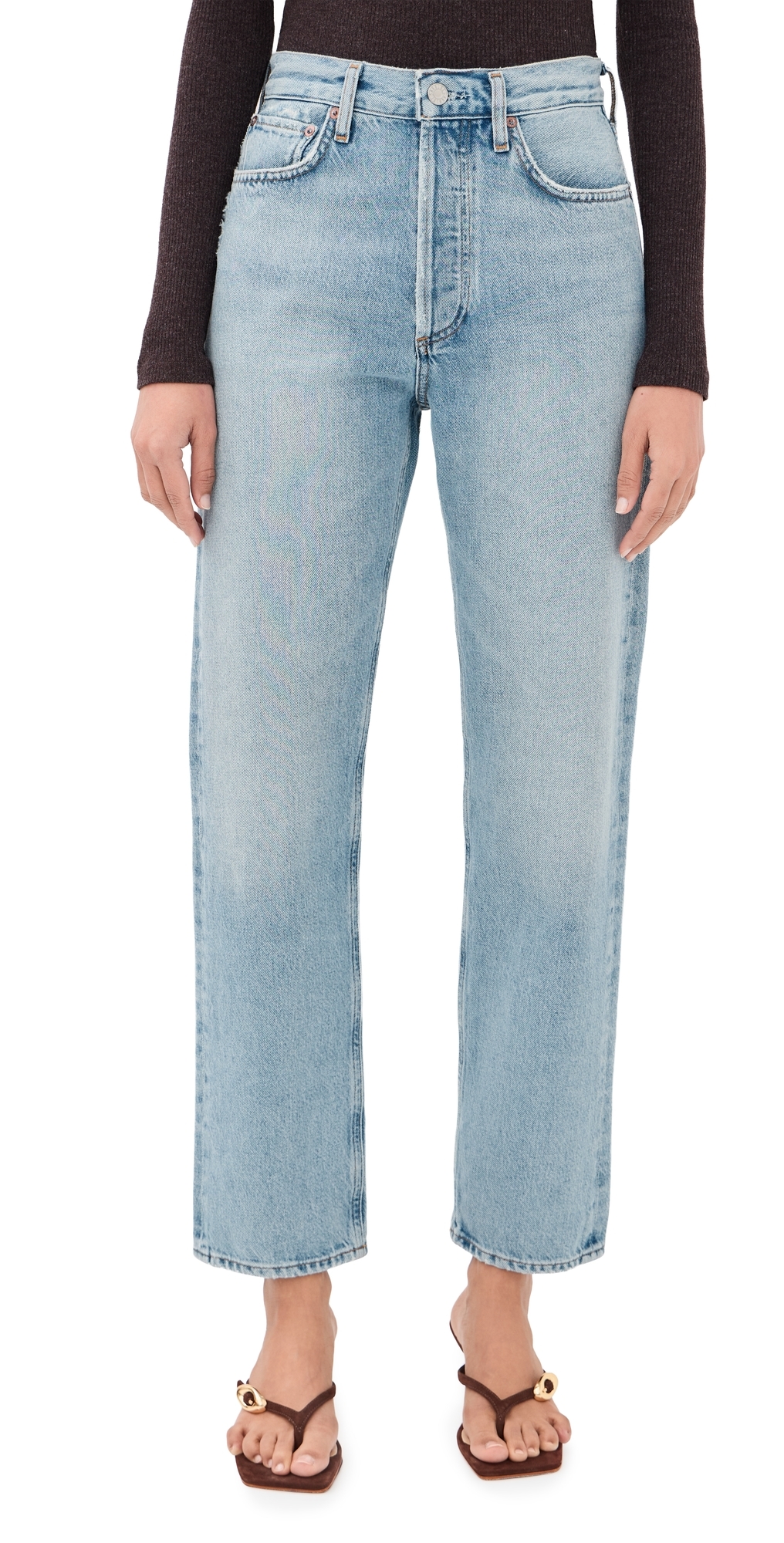 AGOLDE s P Waist High Rise Straight Jeans Addition AGOLDE s P Waist High Rise Straight Jeans Addition