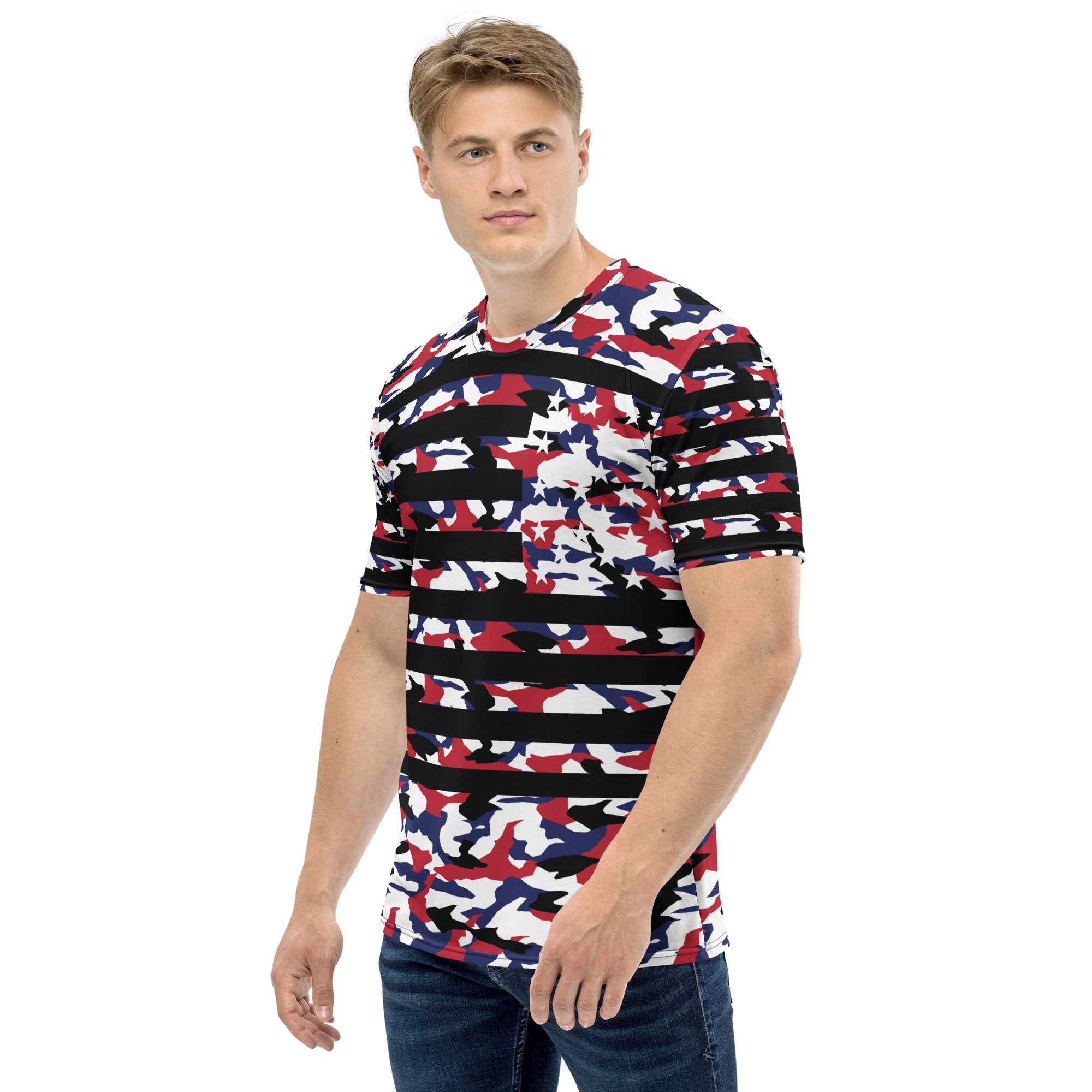 Patriotic Camouflage – Modern Flag Shirt