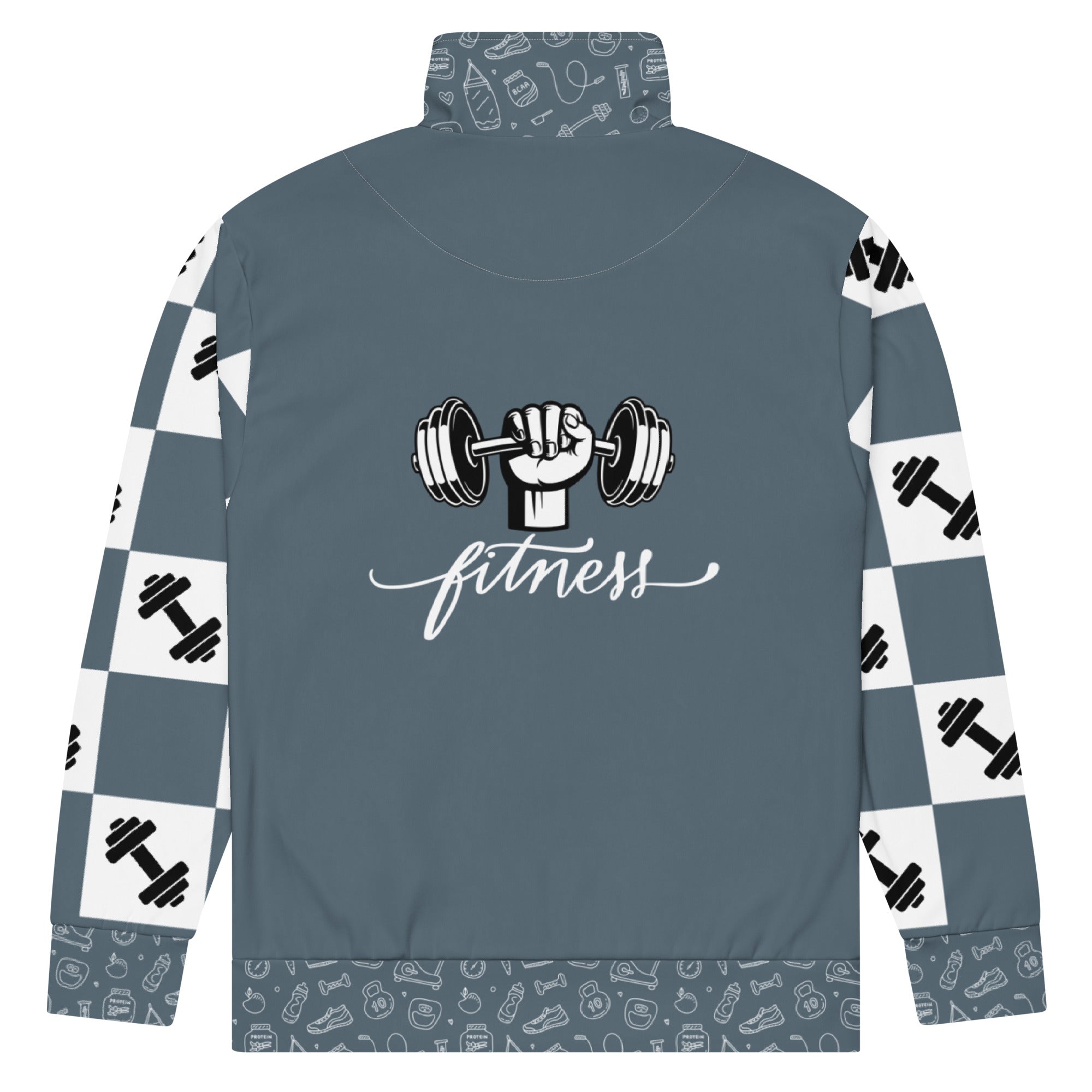 Strength in Style – Unisex Fitness Track Jacket Strength in Style – Unisex Fitness Track Jacket