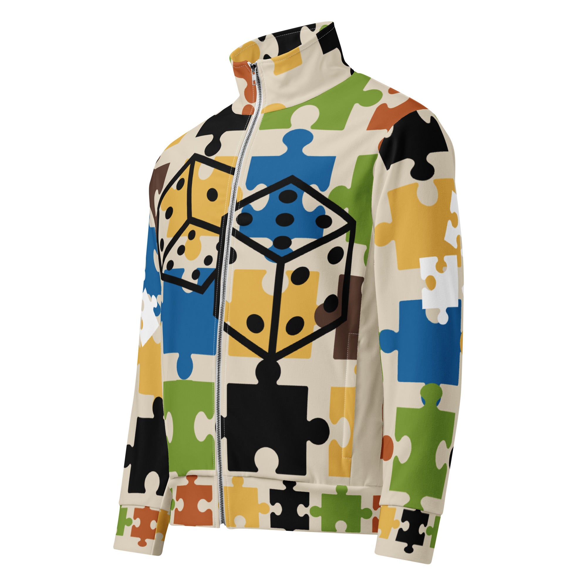 Unisex Puzzle & Play Track Jacket for Gamers Unisex Puzzle & Play Track Jacket for Gamers