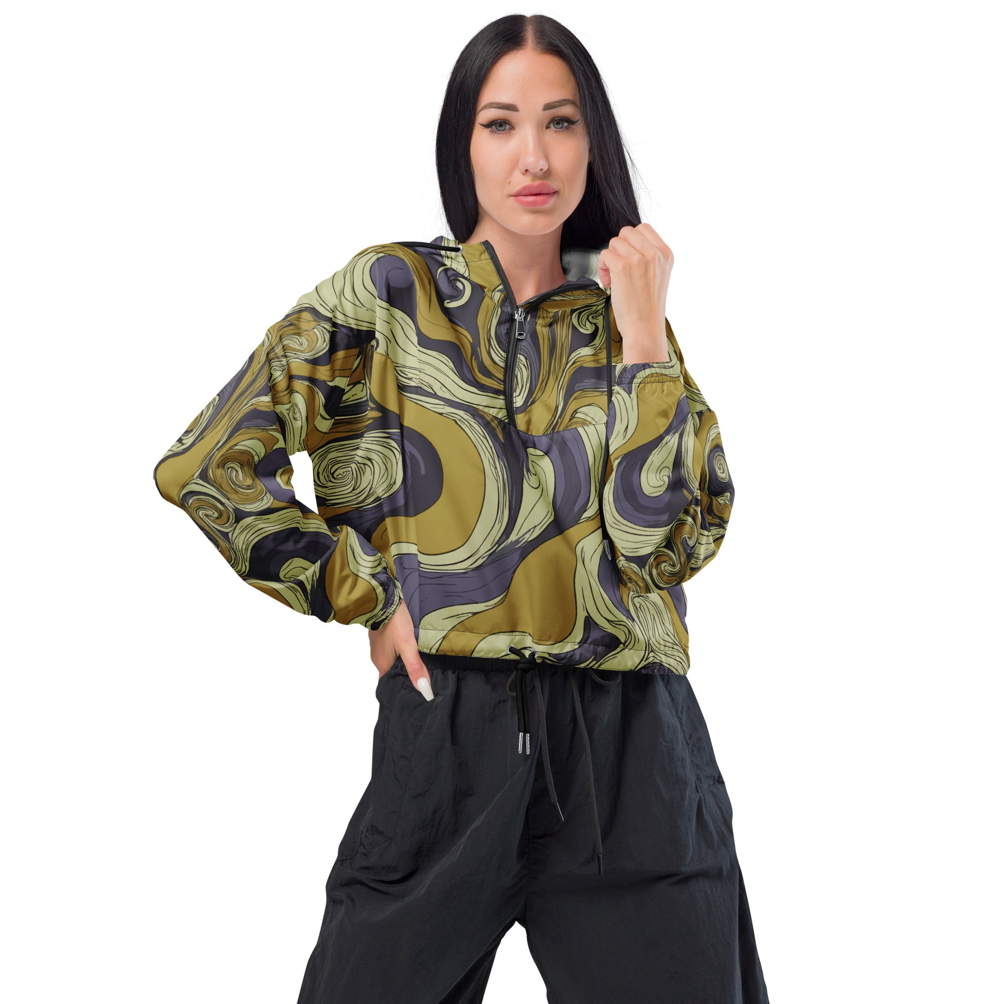 Vivid Vortex – Bold Patterned Adventure Jacket –