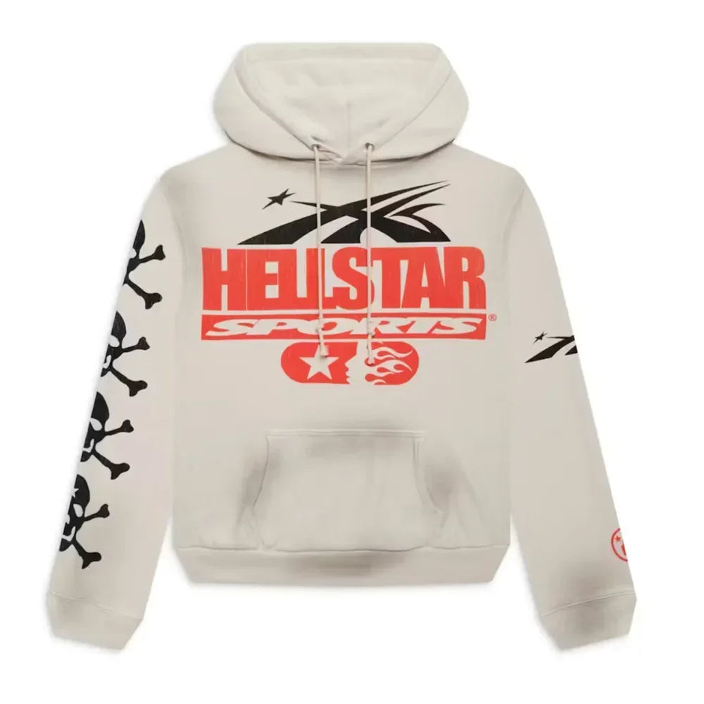 Hellstar If You Don’t Like Us Beat Us Hoodie White Hellstar If You Don’t Like Us Beat Us Hoodie White