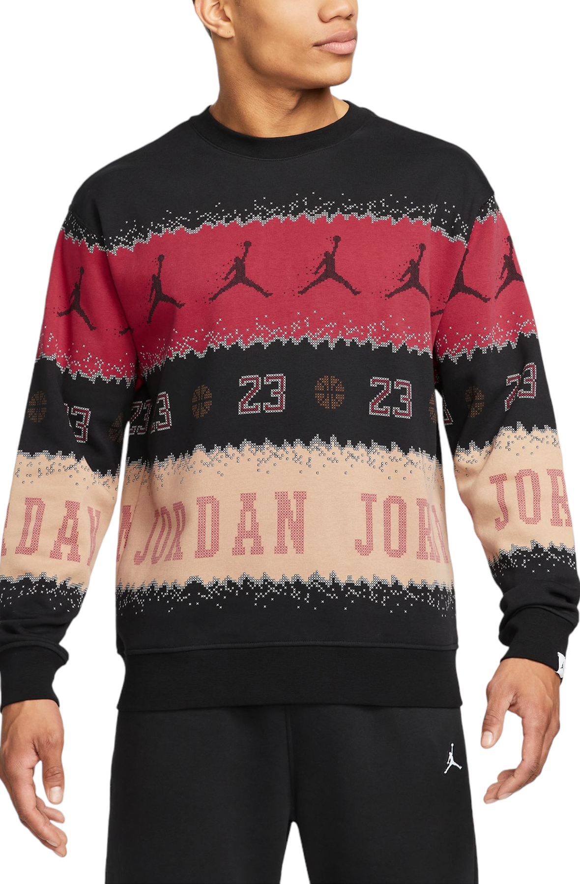 Men Essentials Holiday Fleece Crewneck Sweatshirt Sweatshirts Gym RedBlack Men Essentials Holiday Fleece Crewneck Sweatshirt Sweatshirts Gym RedBlack