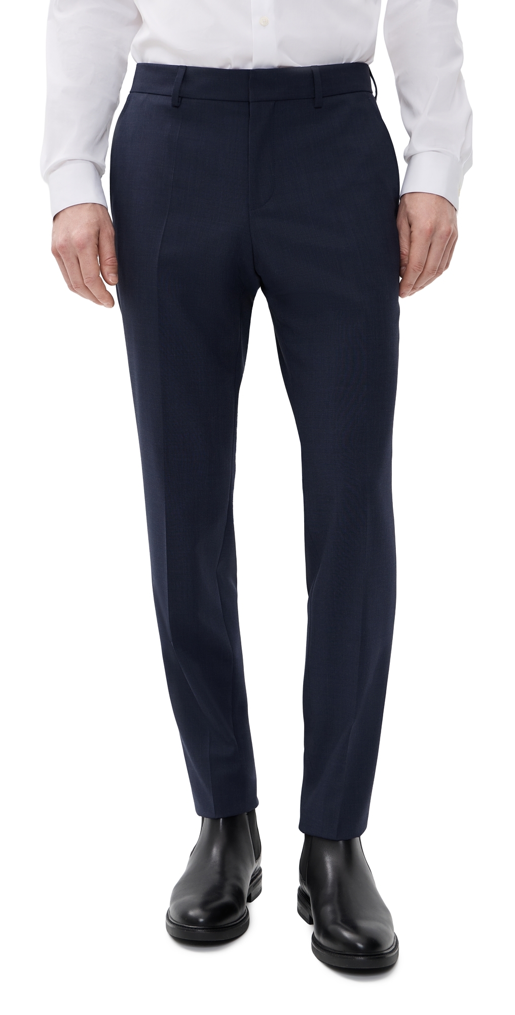 BOSS Genius Trousers Open Blue
