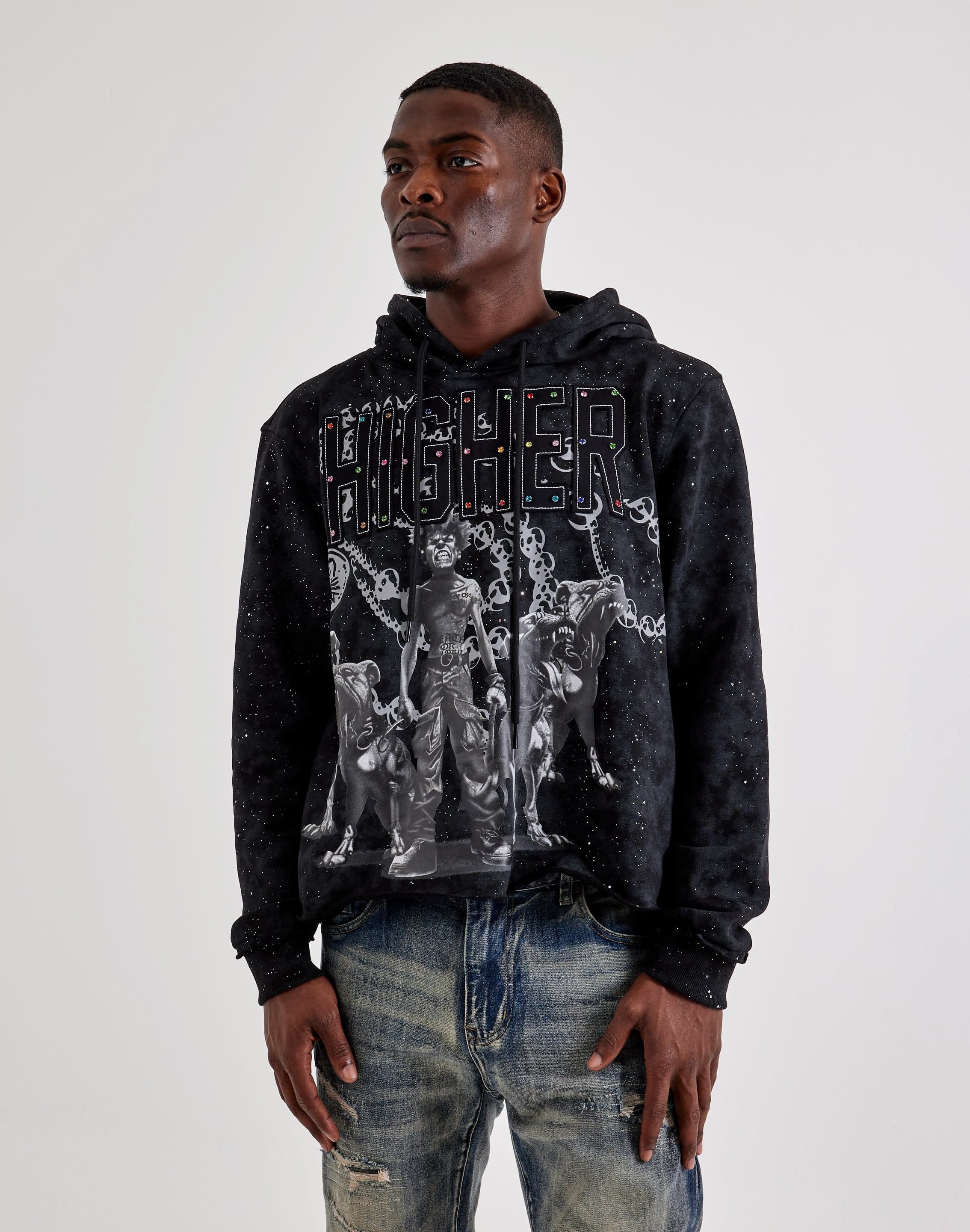 BKYS Higher Pullover Fleece Hoodie BKYS Higher Pullover Fleece Hoodie