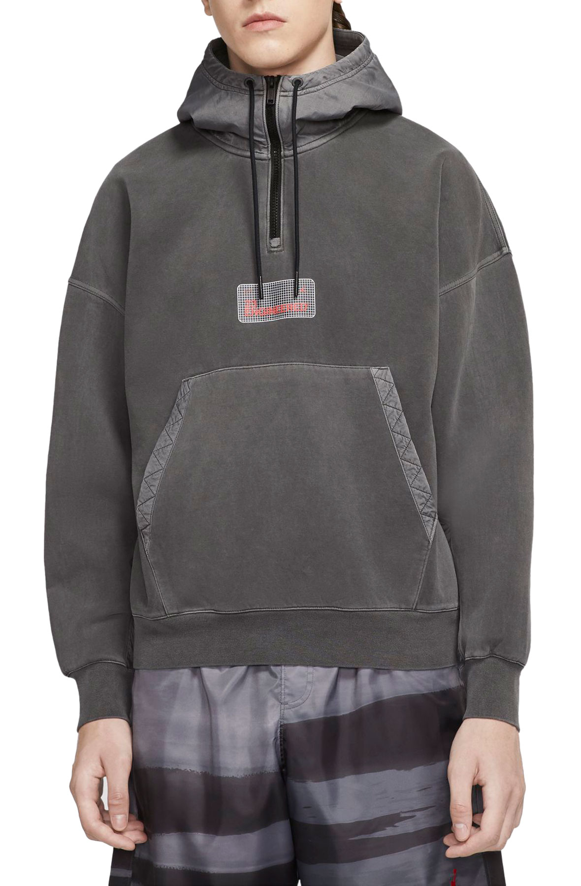 Men Jordan Engineered Fleece Hoodie Black Sweatshirts Black