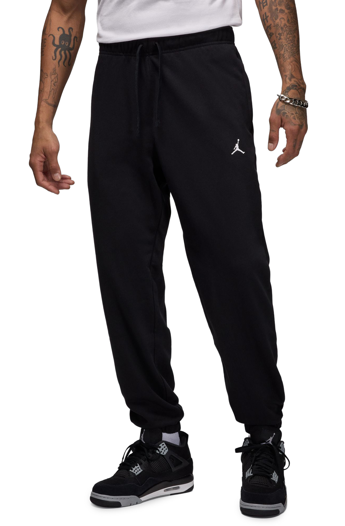 Men Sport Crossover Dri-FIT Fleece Pants Black Sweatpants Black Men Sport Crossover Dri-FIT Fleece Pants Black Sweatpants Black
