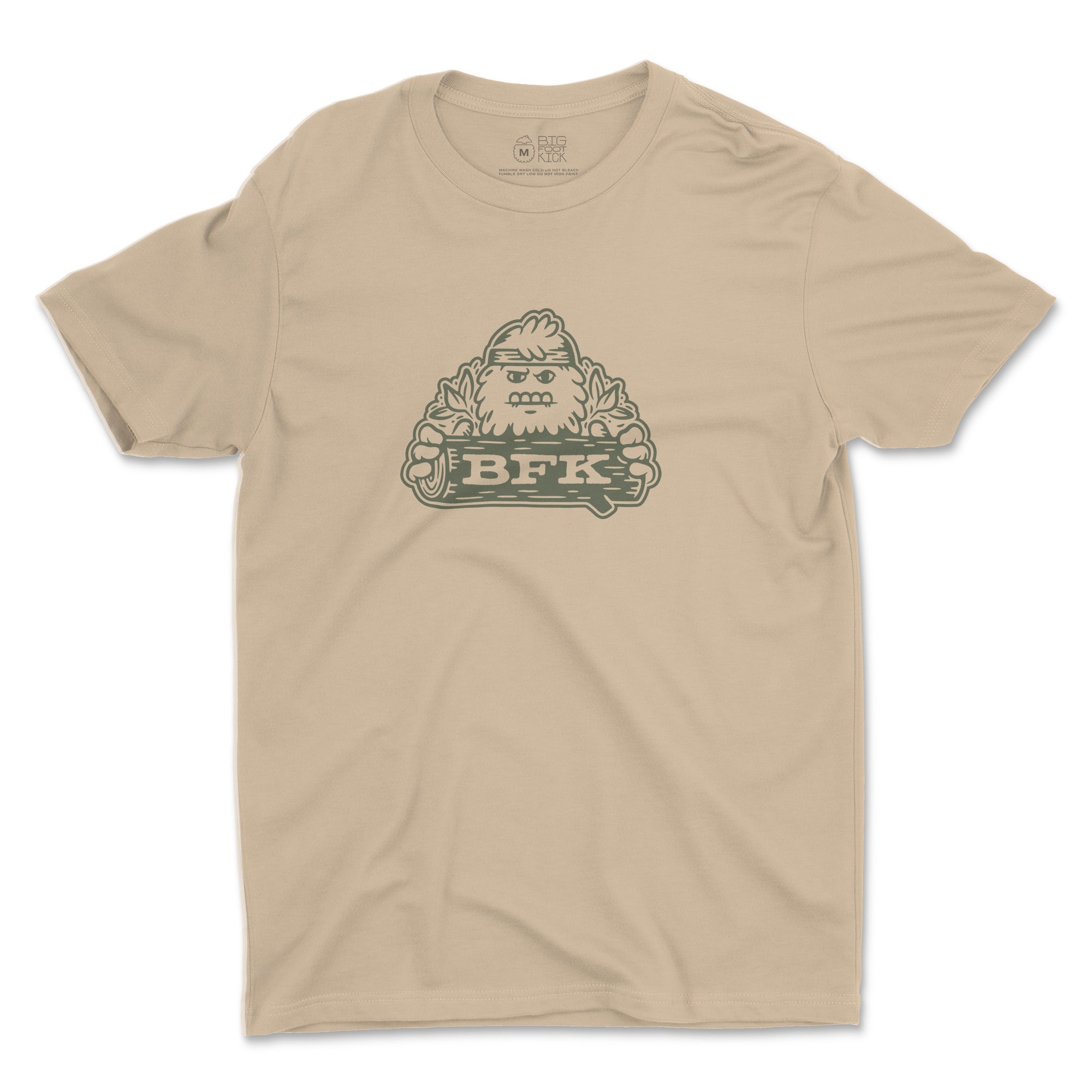 Camp Bigfoot Shirt in Latte – X Latte Camp Bigfoot Shirt in Latte – X Latte