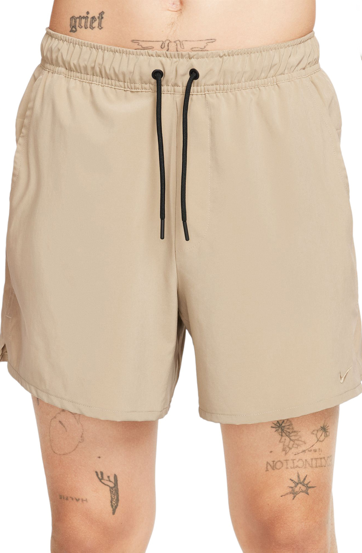 Men Unlimited Dri-FIT ” Unlined Versatile Shorts KhakiBlack Shorts KhakiBlack
