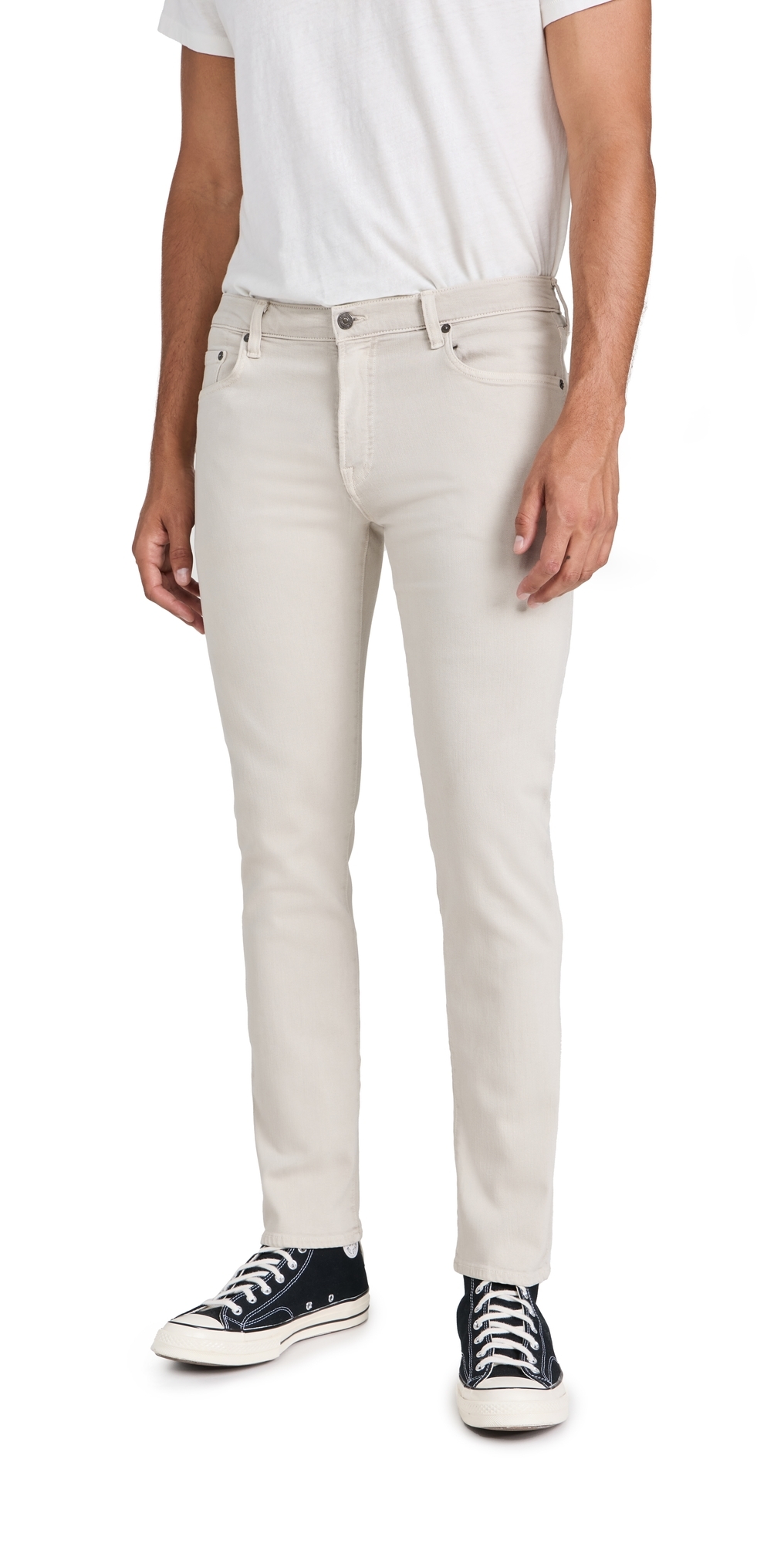Citizens of Humanity Gage Slim Straight Soft Weft Jeans Gris
