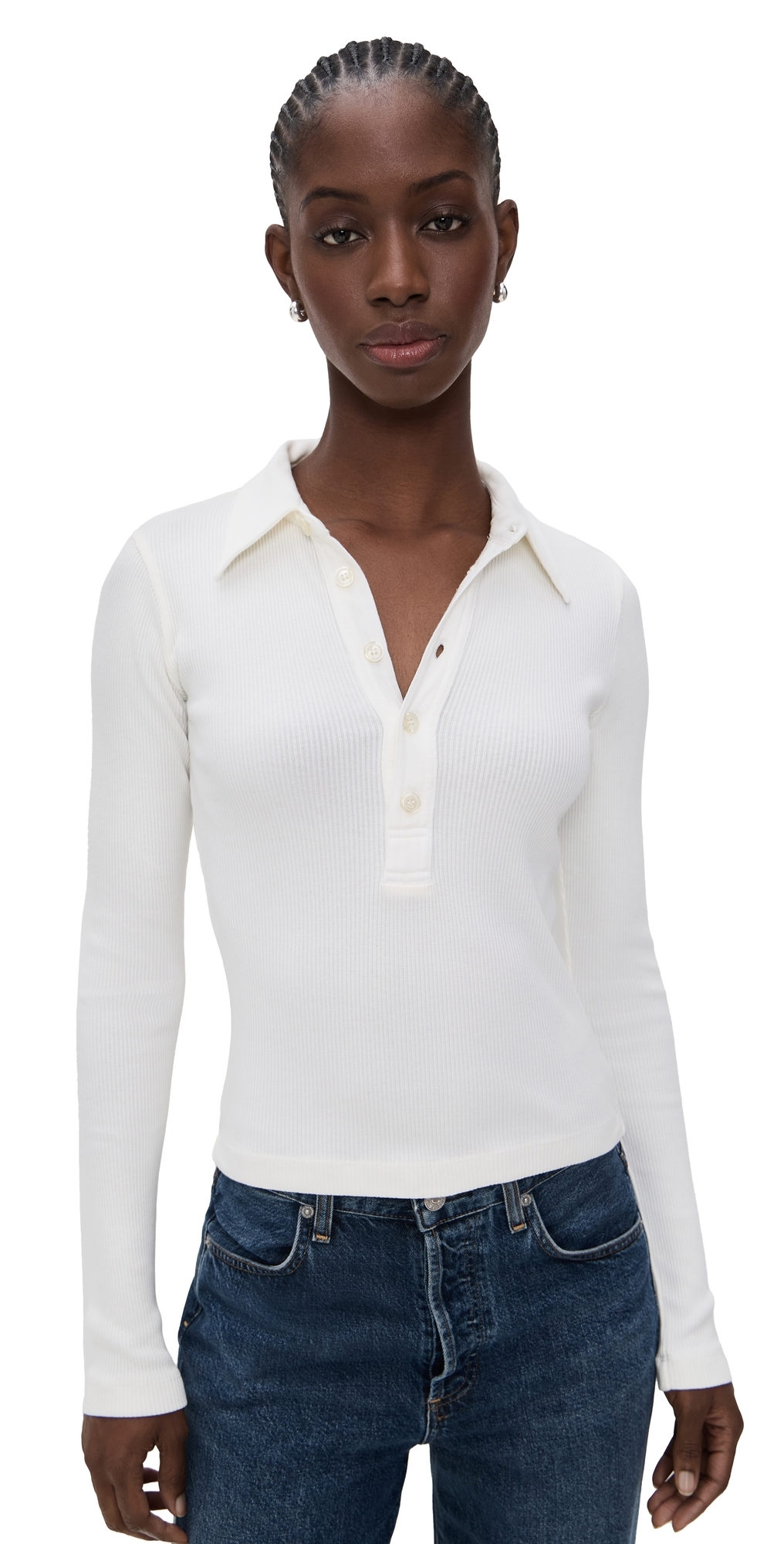 Citizens of Humanity Long Sleeve ‘s Polo Shirt Pashmina Citizens of Humanity Long Sleeve ‘s Polo Shirt Pashmina