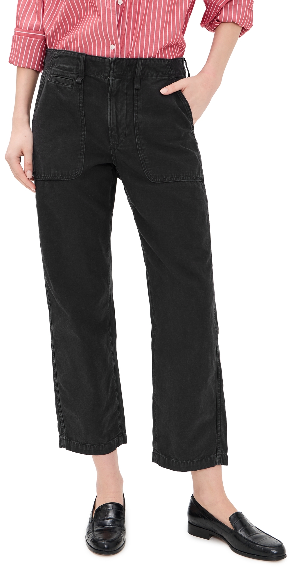 Citizens of Humanity Winslow Utility Trousers Washed Black Citizens of Humanity Winslow Utility Trousers Washed Black