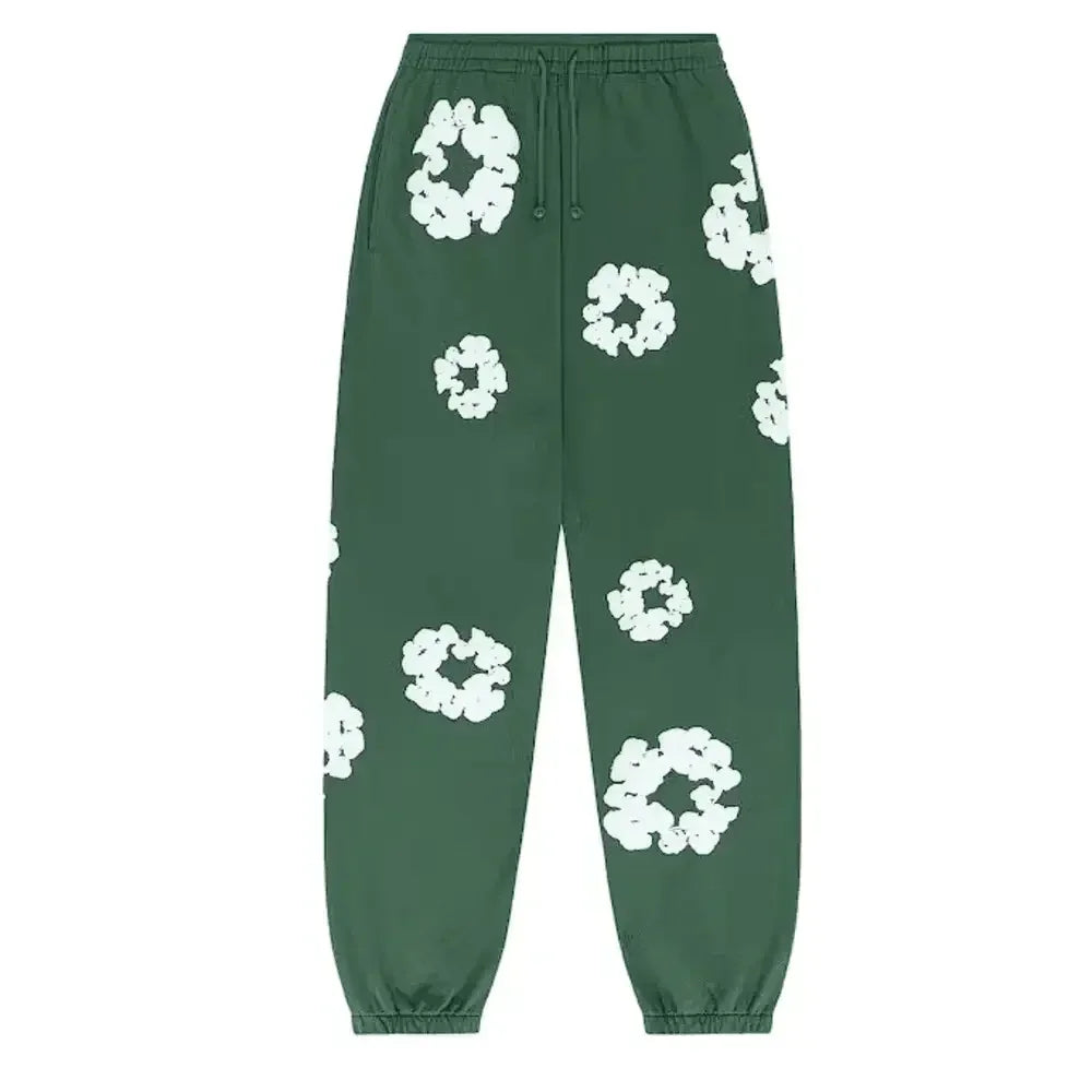 Denim Tears The Cottonwreath Sweatpants Green Denim Tears The Cottonwreath Sweatpants Green