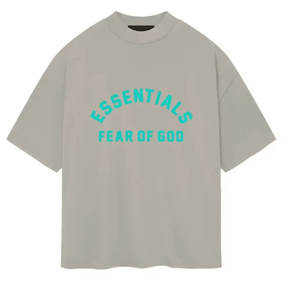 Fear of God Essentials Heavy Jersey Crewneck Shirt Seal Fear of God Essentials Heavy Jersey Crewneck Shirt Seal