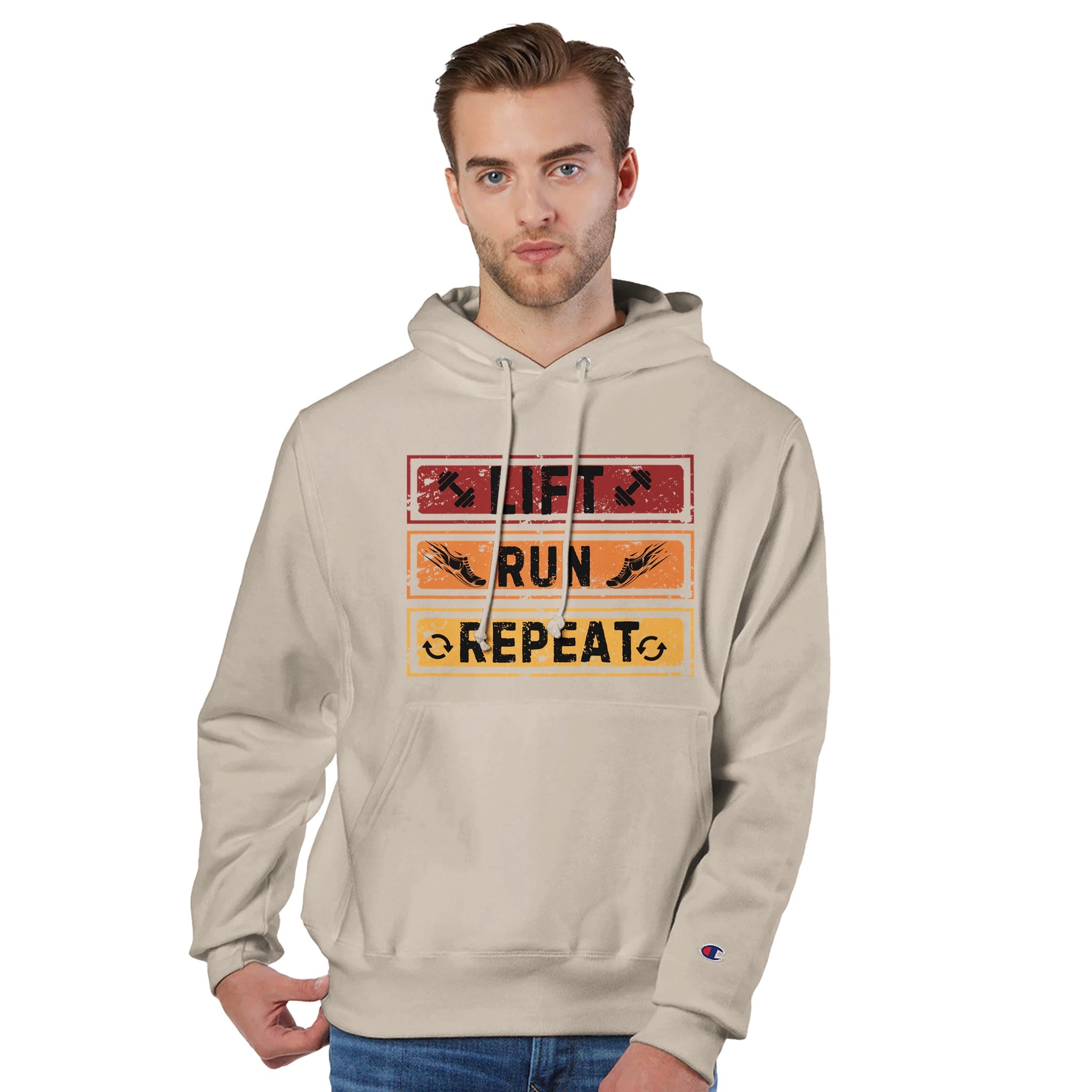 Power Every Rep Champion Workout Hoodie