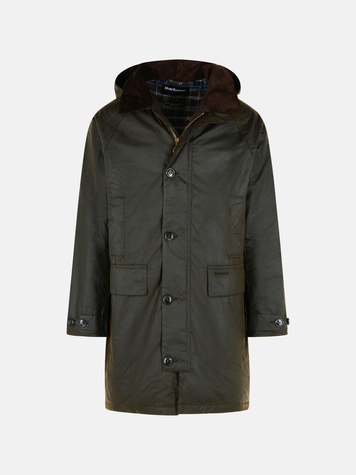 BARBOUR ‘Beudale’ Brown Waxed Cotton Parka BARBOUR ‘Beudale’ Brown Waxed Cotton Parka
