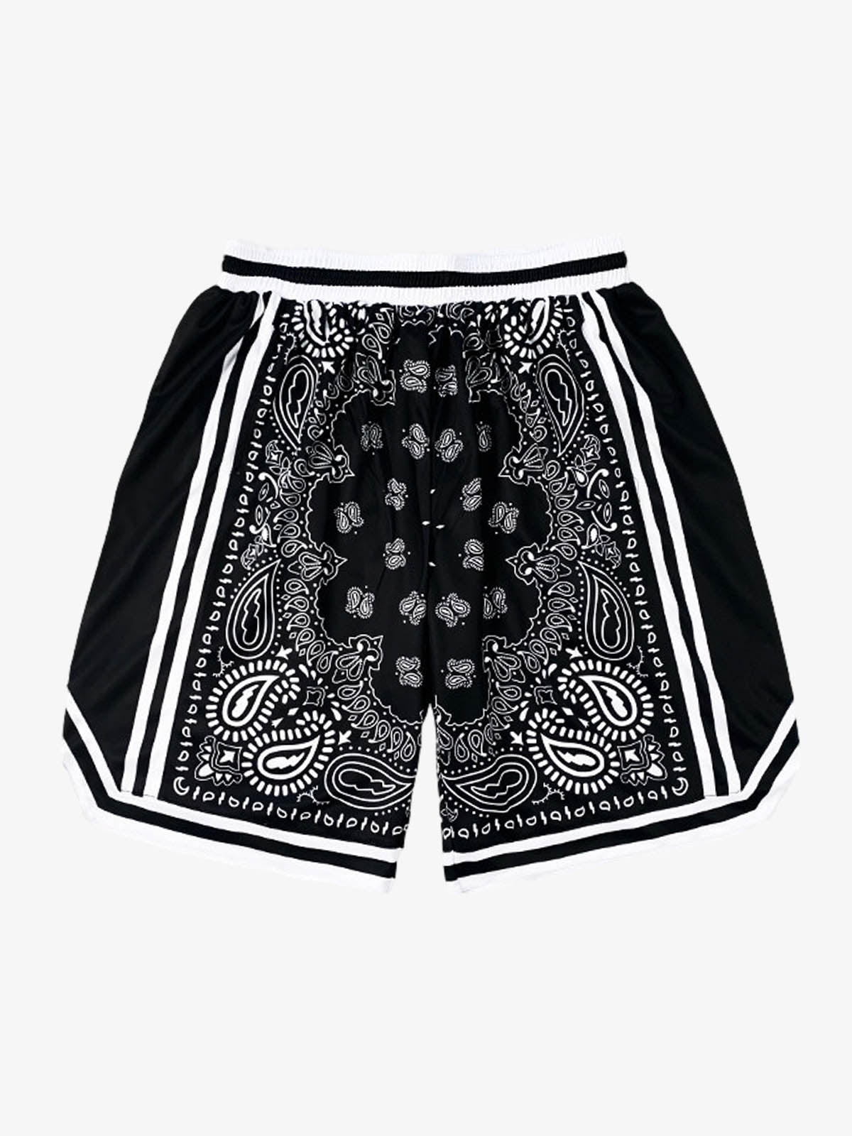 Paisley Print Soccer Shorts