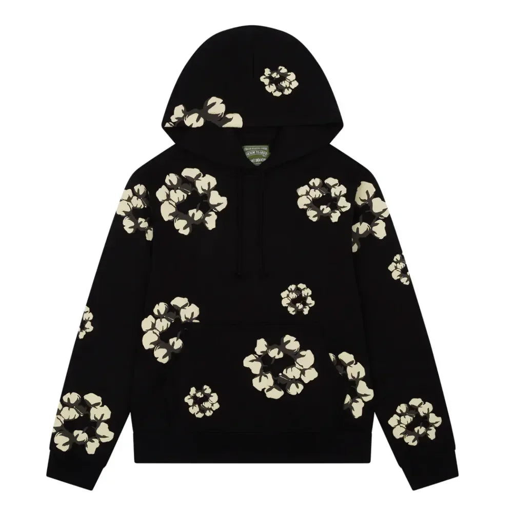 Denim Tears x CPFM Cactus Tears Wreath Hoodie Black Denim Tears x CPFM Cactus Tears Wreath Hoodie Black