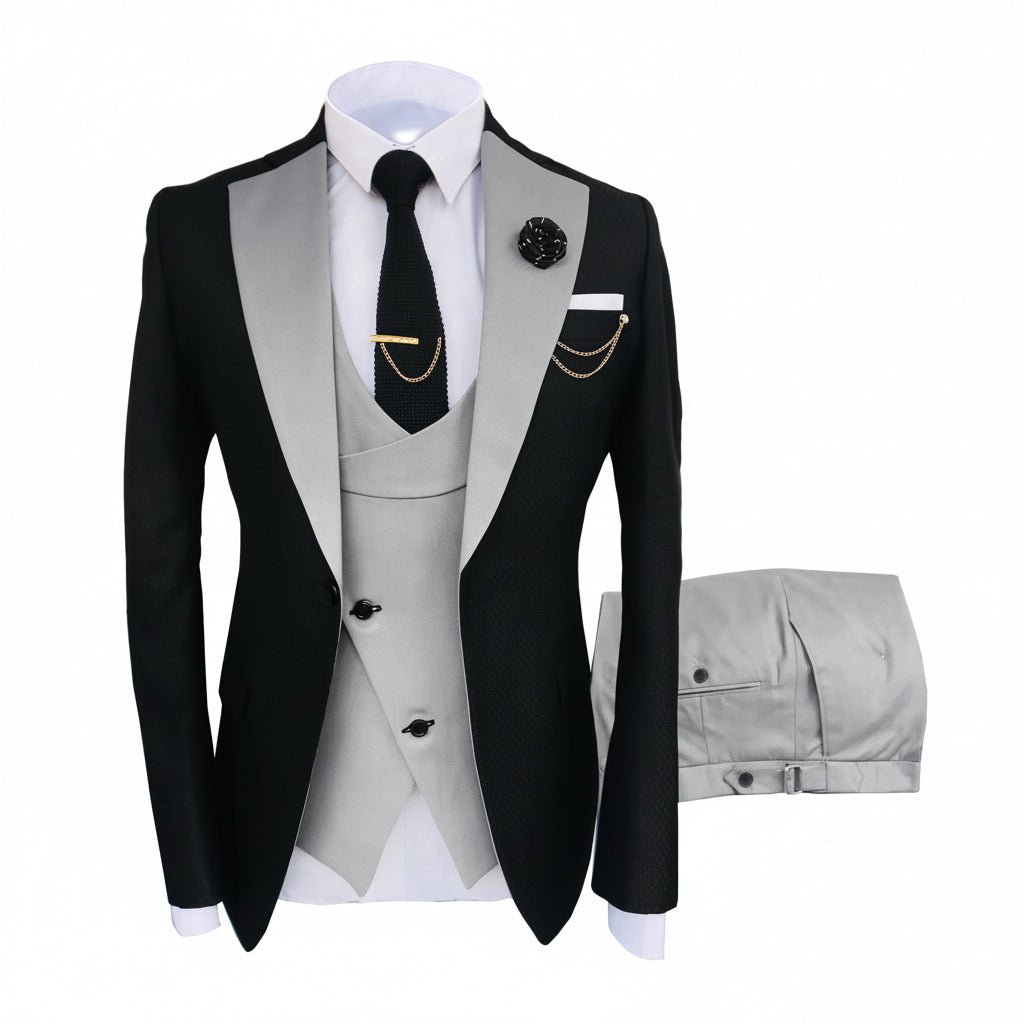 Menseventwear Formal Men’s Suits Slim Fit Pieces Notch Lapel Tuxedos Blazer+Vest+Pant Menseventwear Formal Men’s Suits Slim Fit Pieces Notch Lapel Tuxedos Blazer+Vest+Pant
