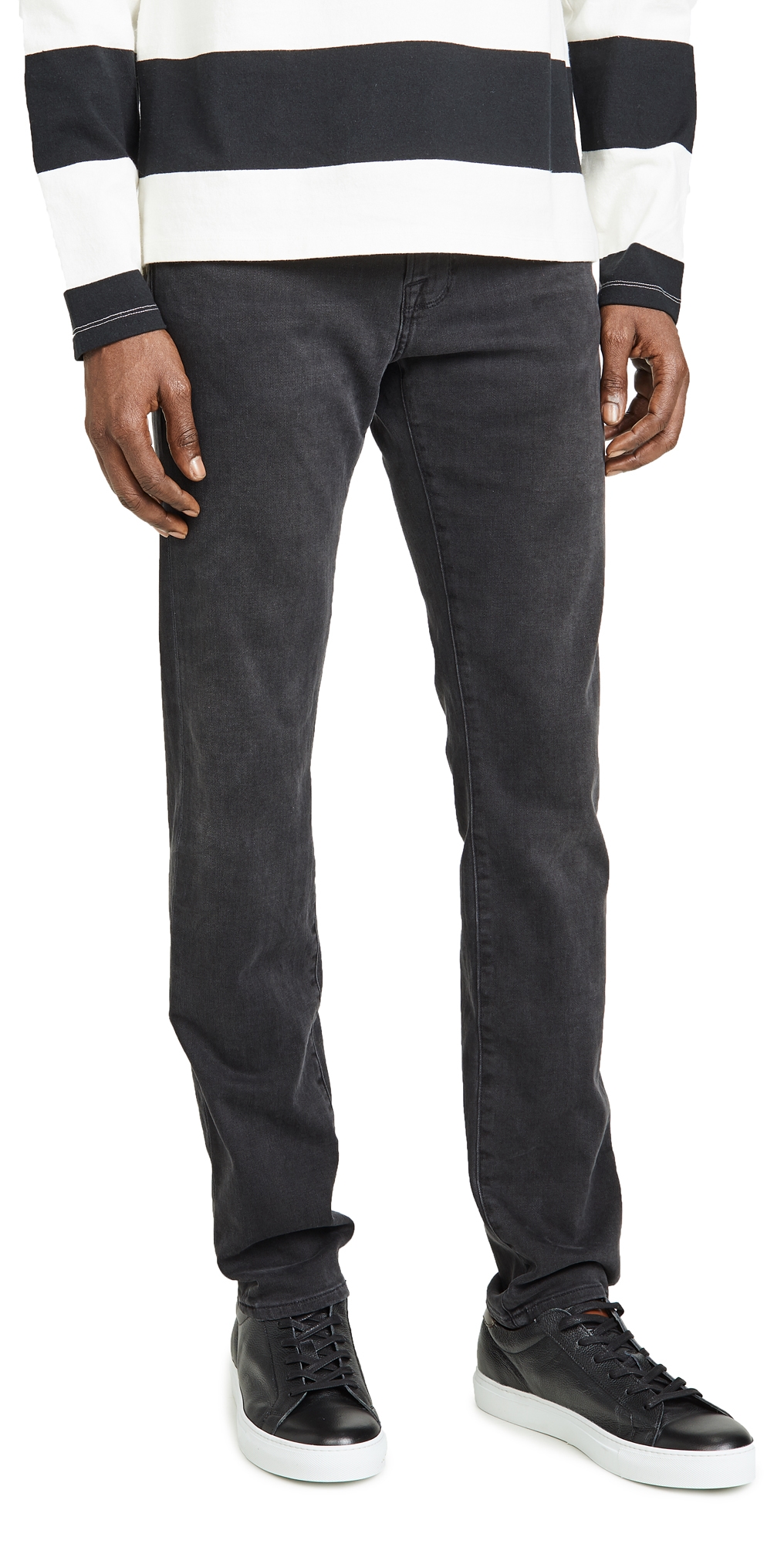 FRAME L’Homme Slim Jeans Fade To Grey