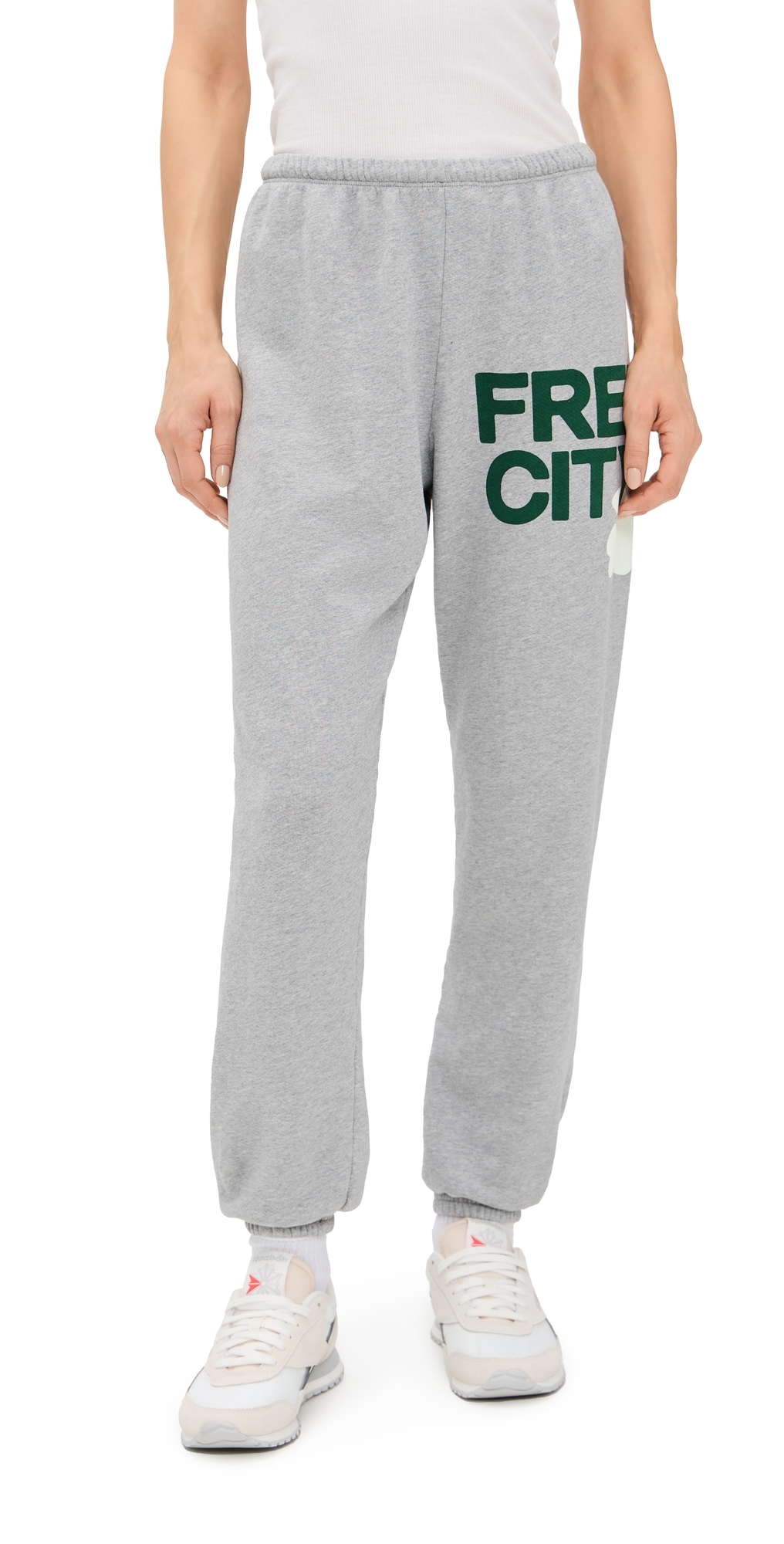 FREECITY Freecity Large Heather Sweatpants Heather Army FREECITY Freecity Large Heather Sweatpants Heather Army