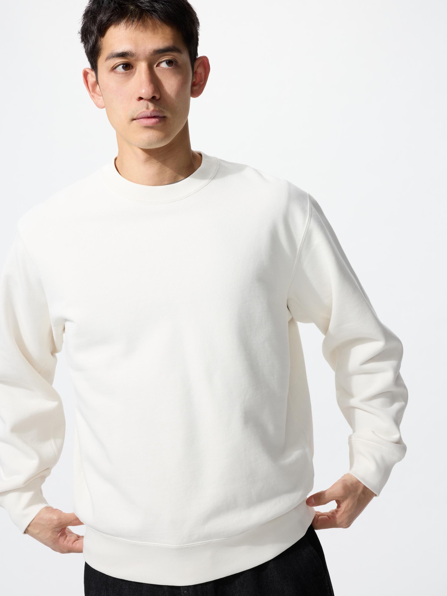 UNIQLO Men’s Sweatshirt, Off White