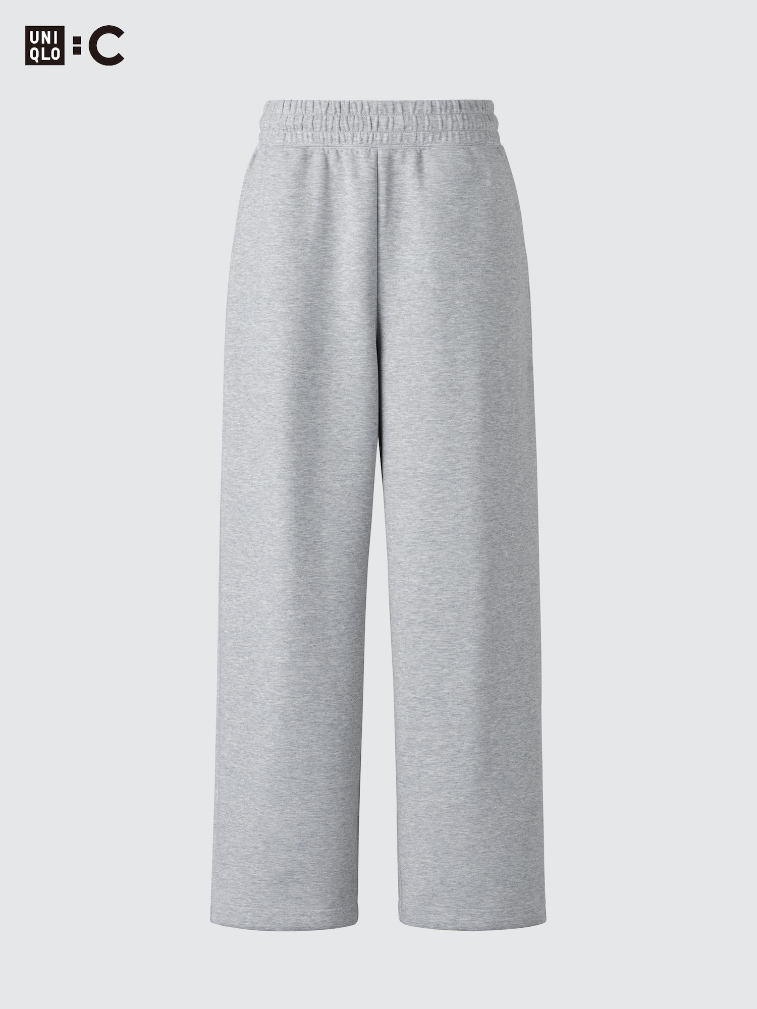 UNIQLO Men’s Wide Sweatpants, Gray UNIQLO Men’s Wide Sweatpants, Gray