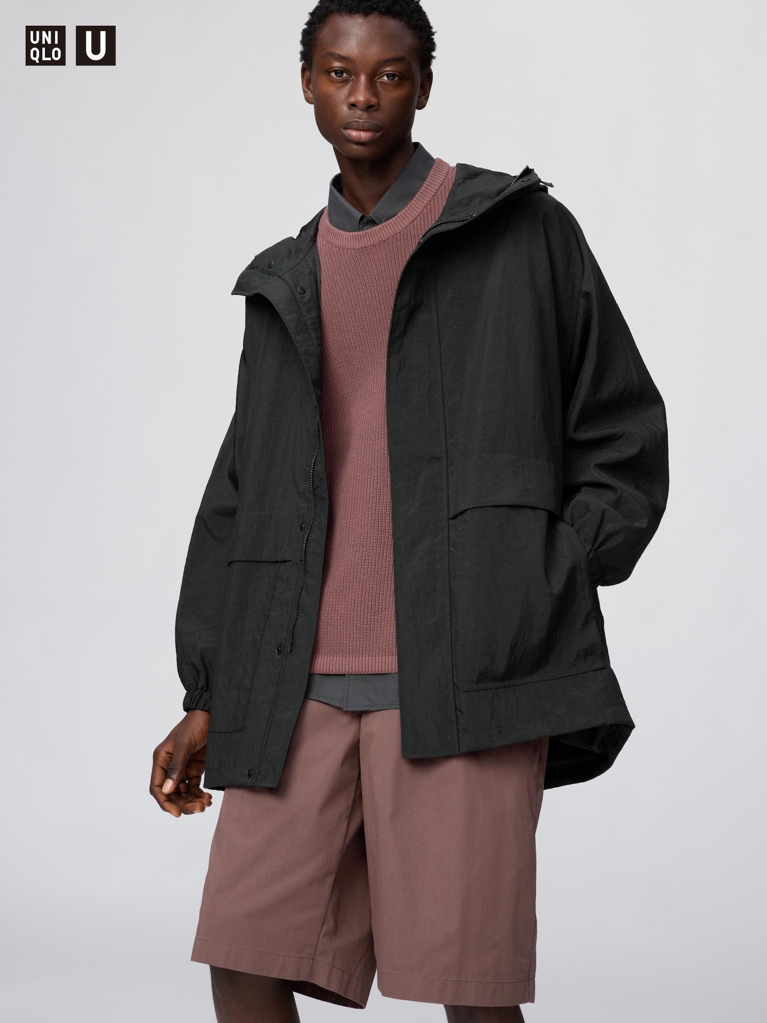 UNIQLO Men’s Utility Parka, Black, Small UNIQLO Men’s Utility Parka, Black, Small