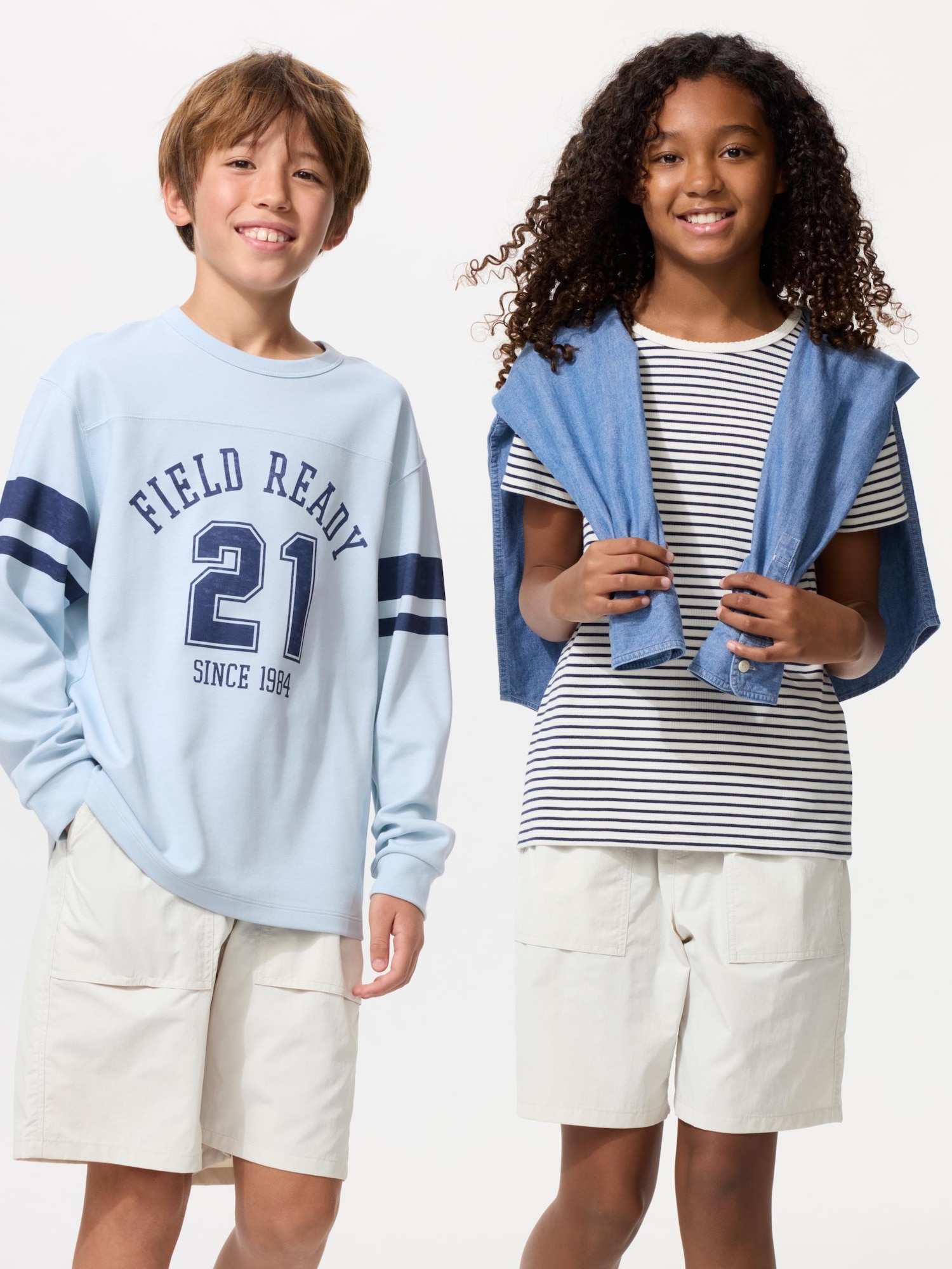 UNIQLO Kids’s Geared Shorts Amphibious with Quick-Drying, Natural, -Y