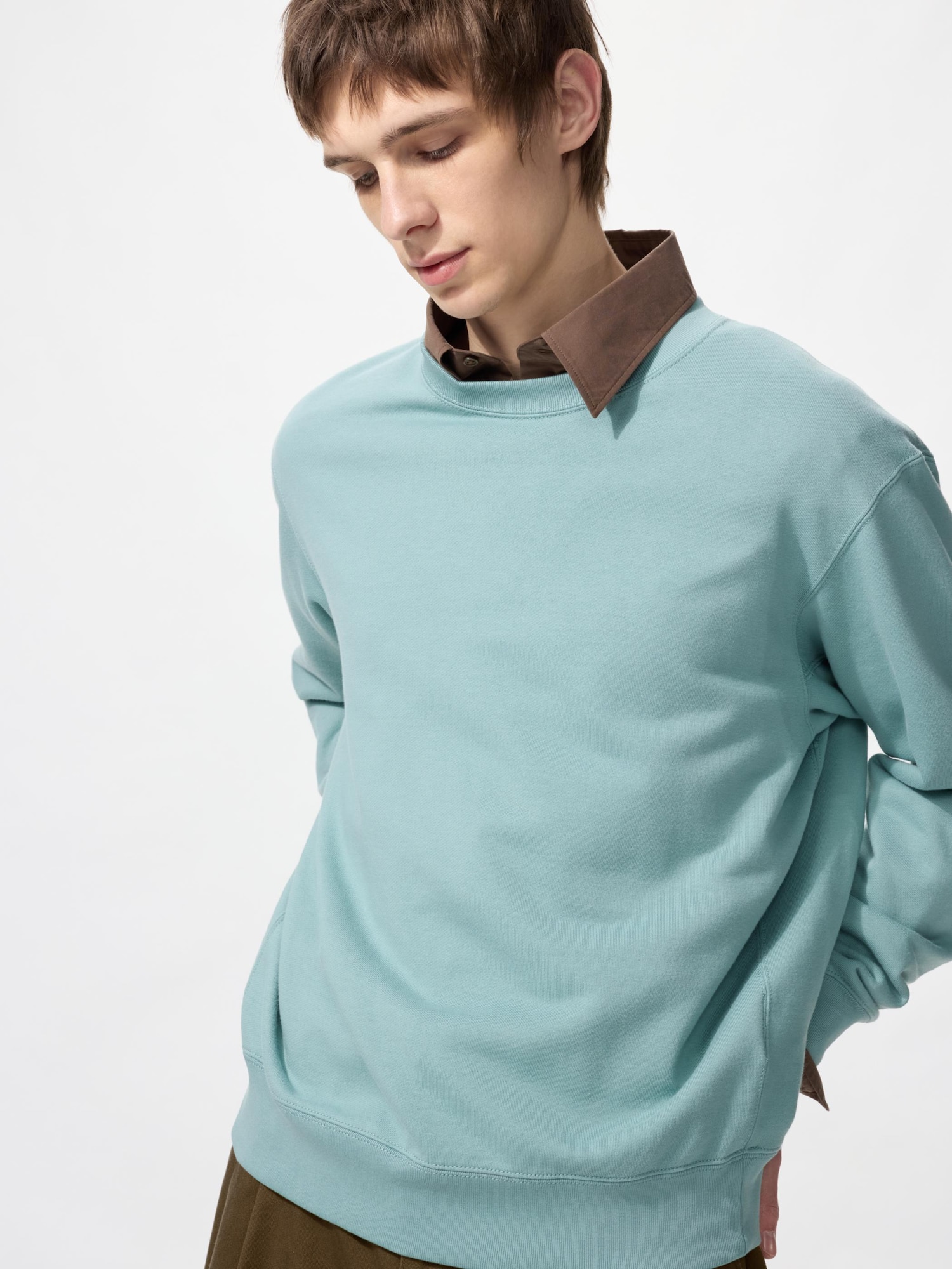 UNIQLO Men’s Sweatshirt, Green UNIQLO Men’s Sweatshirt, Green