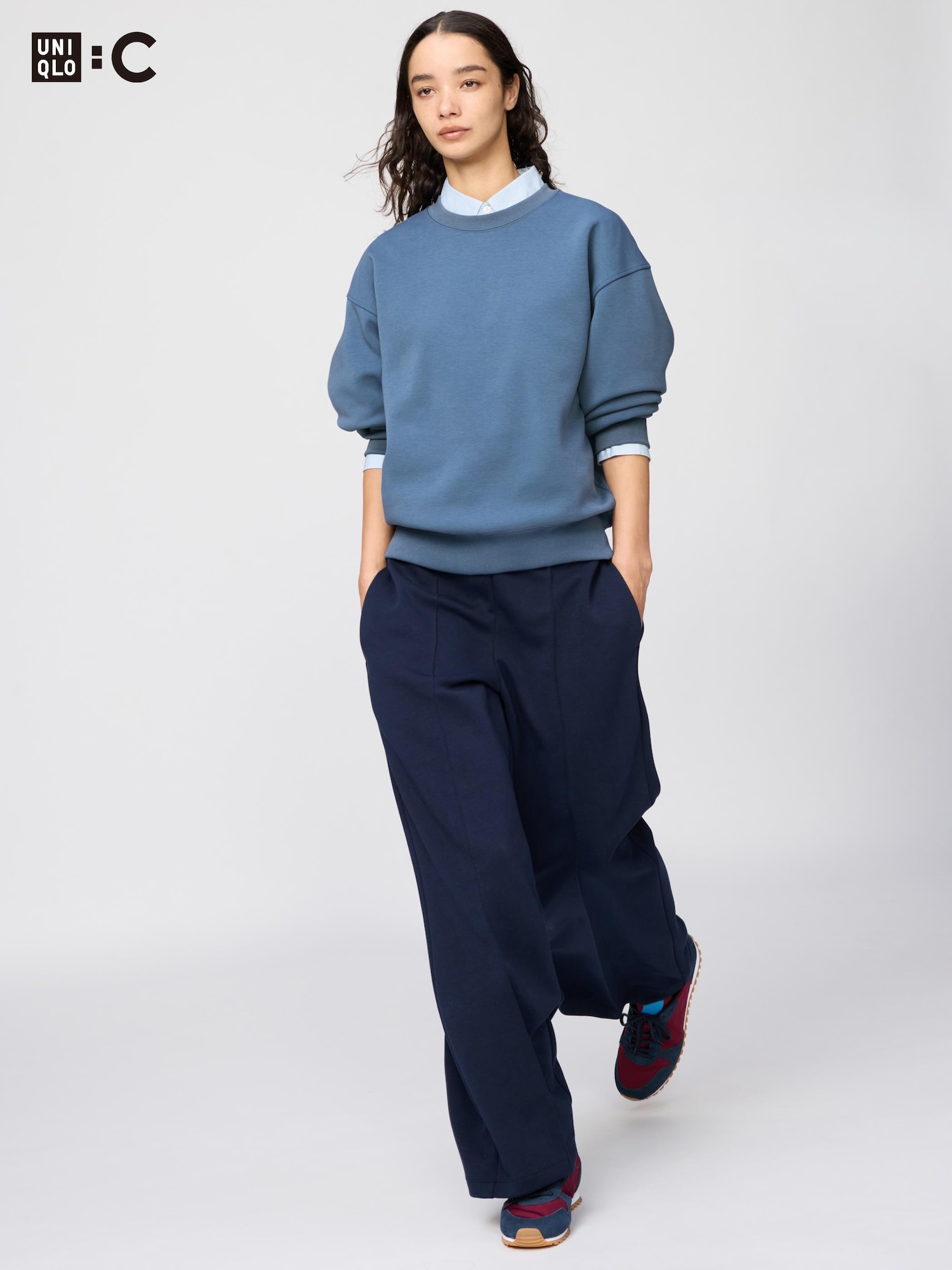 UNIQLO Men’s Straight Sweatpants, Navy, Small UNIQLO Men’s Straight Sweatpants, Navy, Small