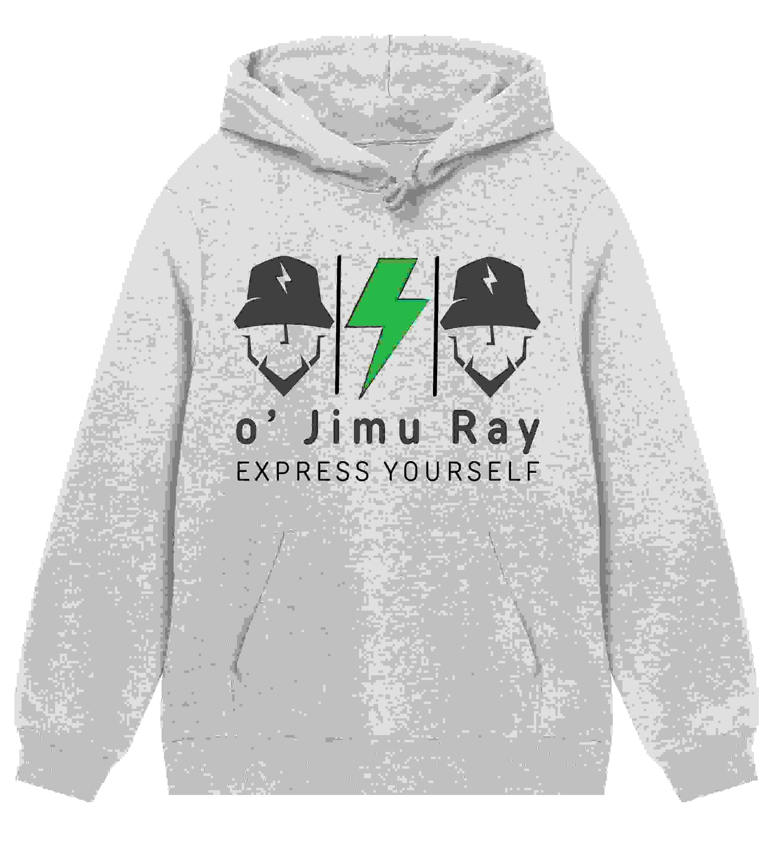 Lightning Bolt Heritage Hoodie – Grey melange X men