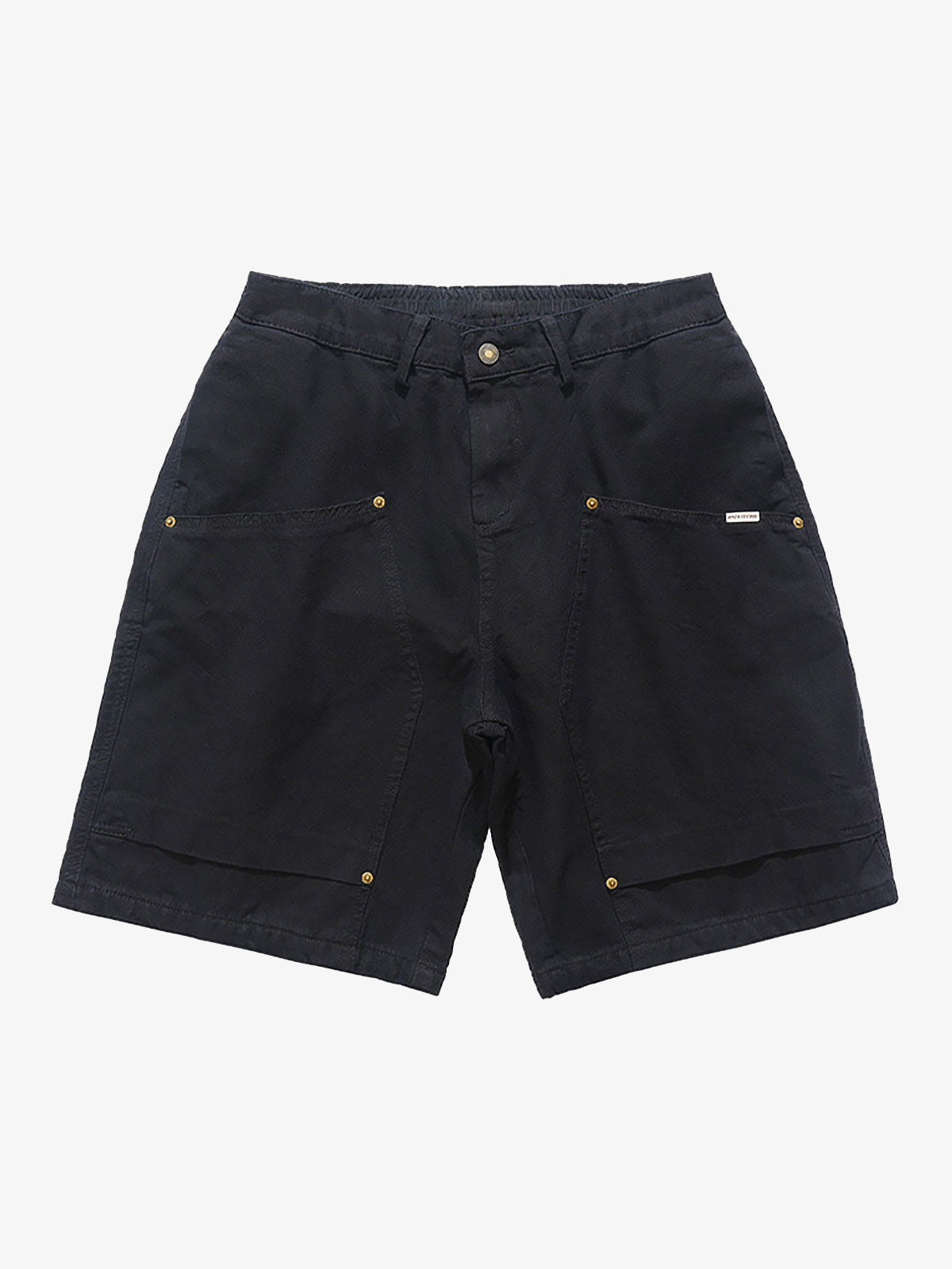Retro Structured Design Cargo Shorts Retro Structured Design Cargo Shorts