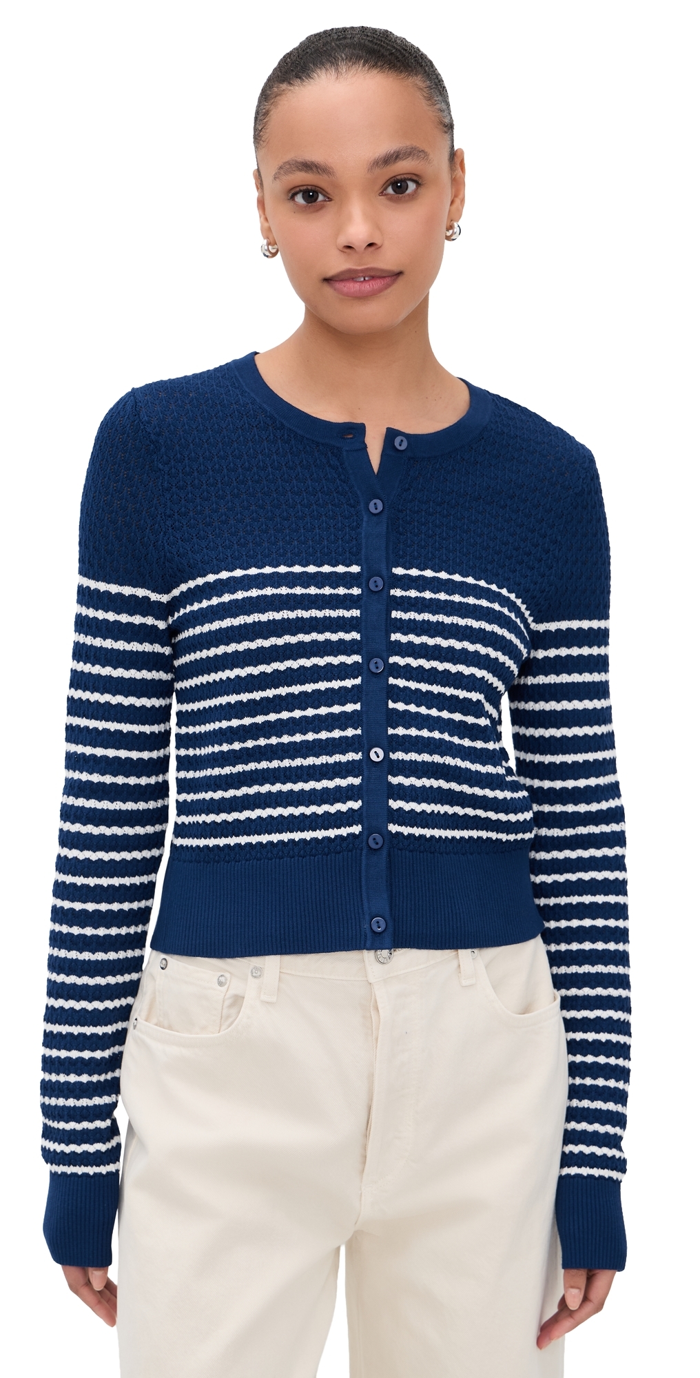 Joe’s Jeans The Pointelle Dani Cardigan Royal BlueMilk St Joe’s Jeans The Pointelle Dani Cardigan Royal BlueMilk St