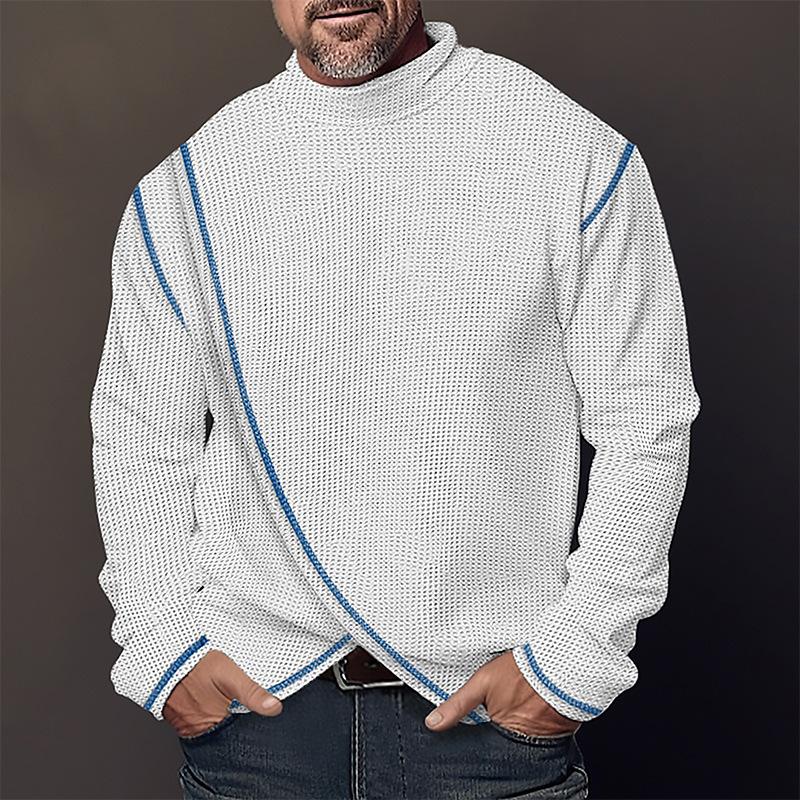 Men’s Turtleneck Long Sleeve Pullover T Men’s Turtleneck Long Sleeve Pullover T