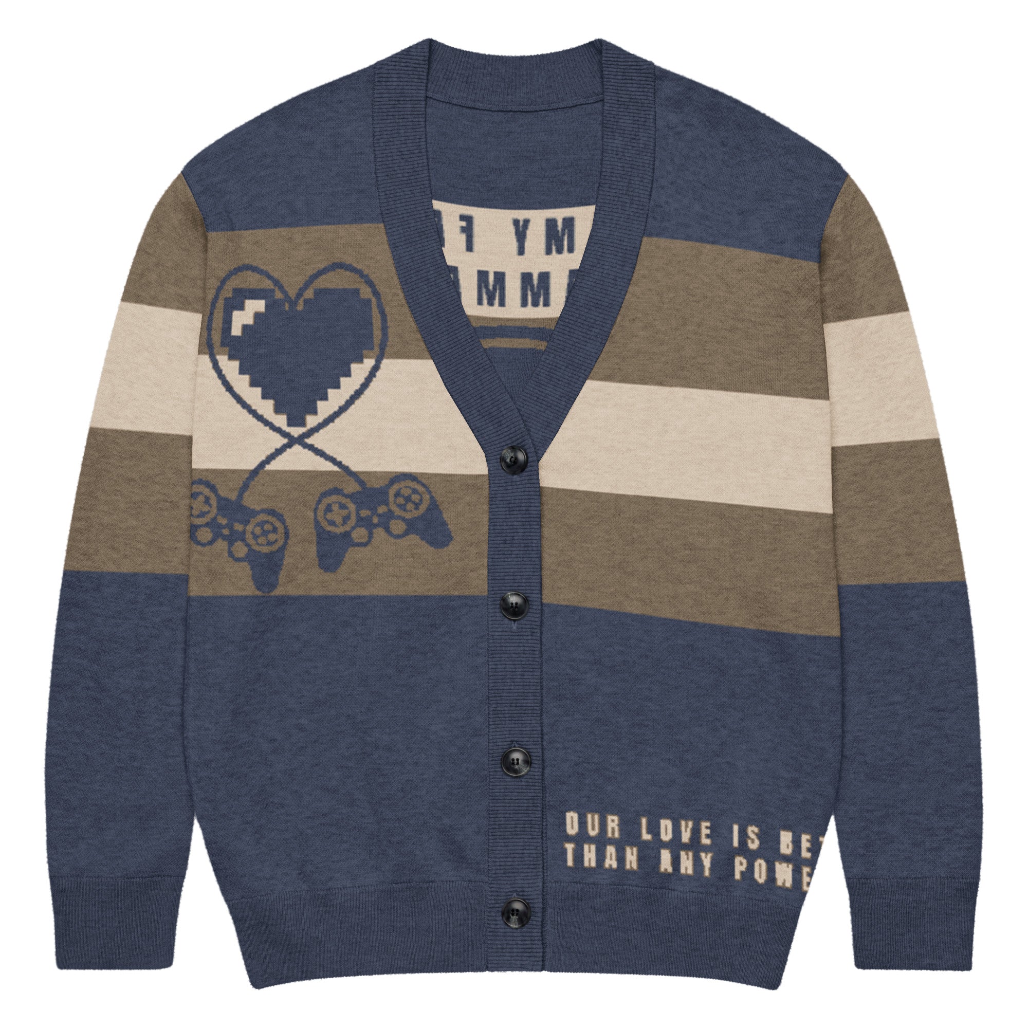 Pixel Love Cardigan A Gamer’s Gift