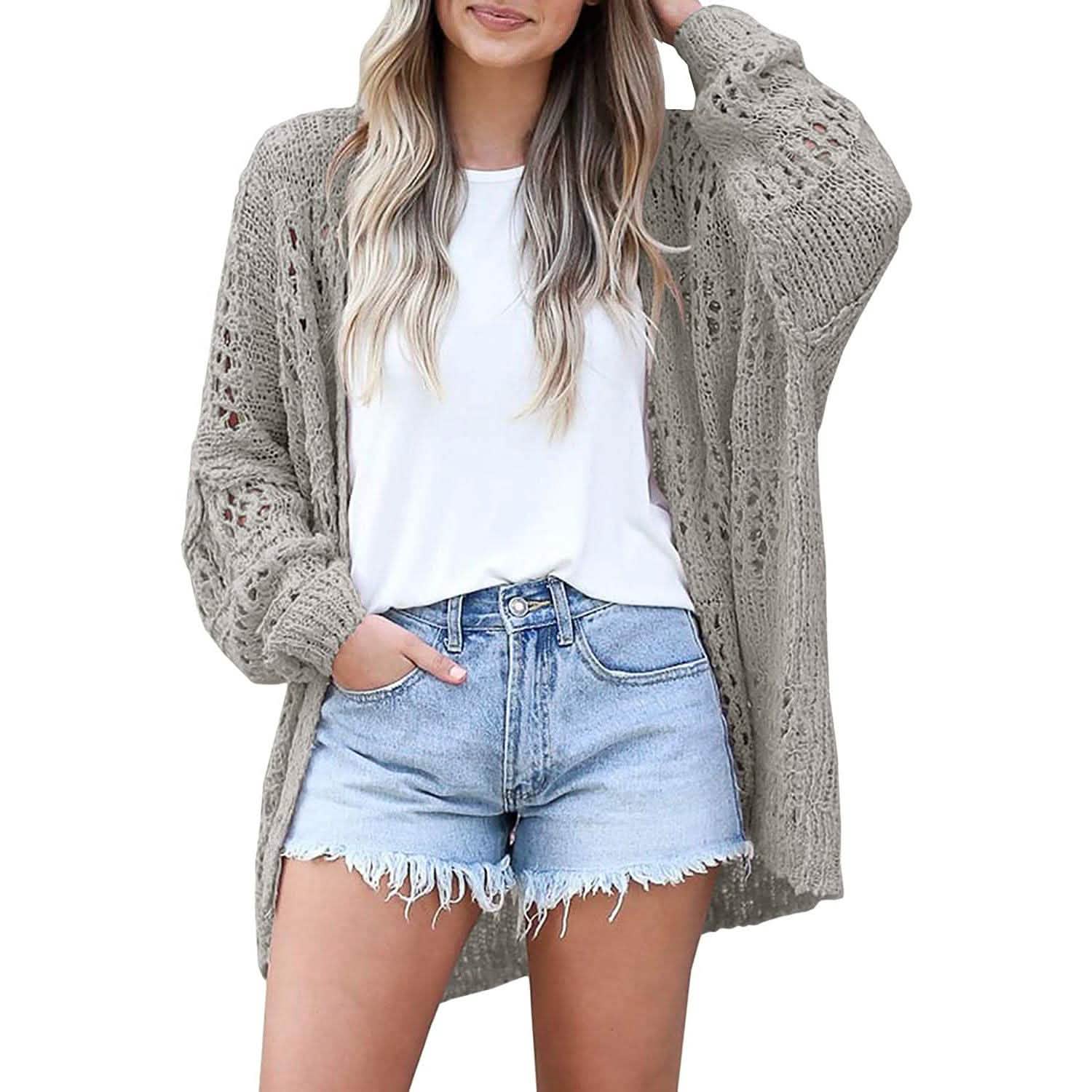Ladies Crochet Cardigan Sweater Ladies Crochet Cardigan Sweater