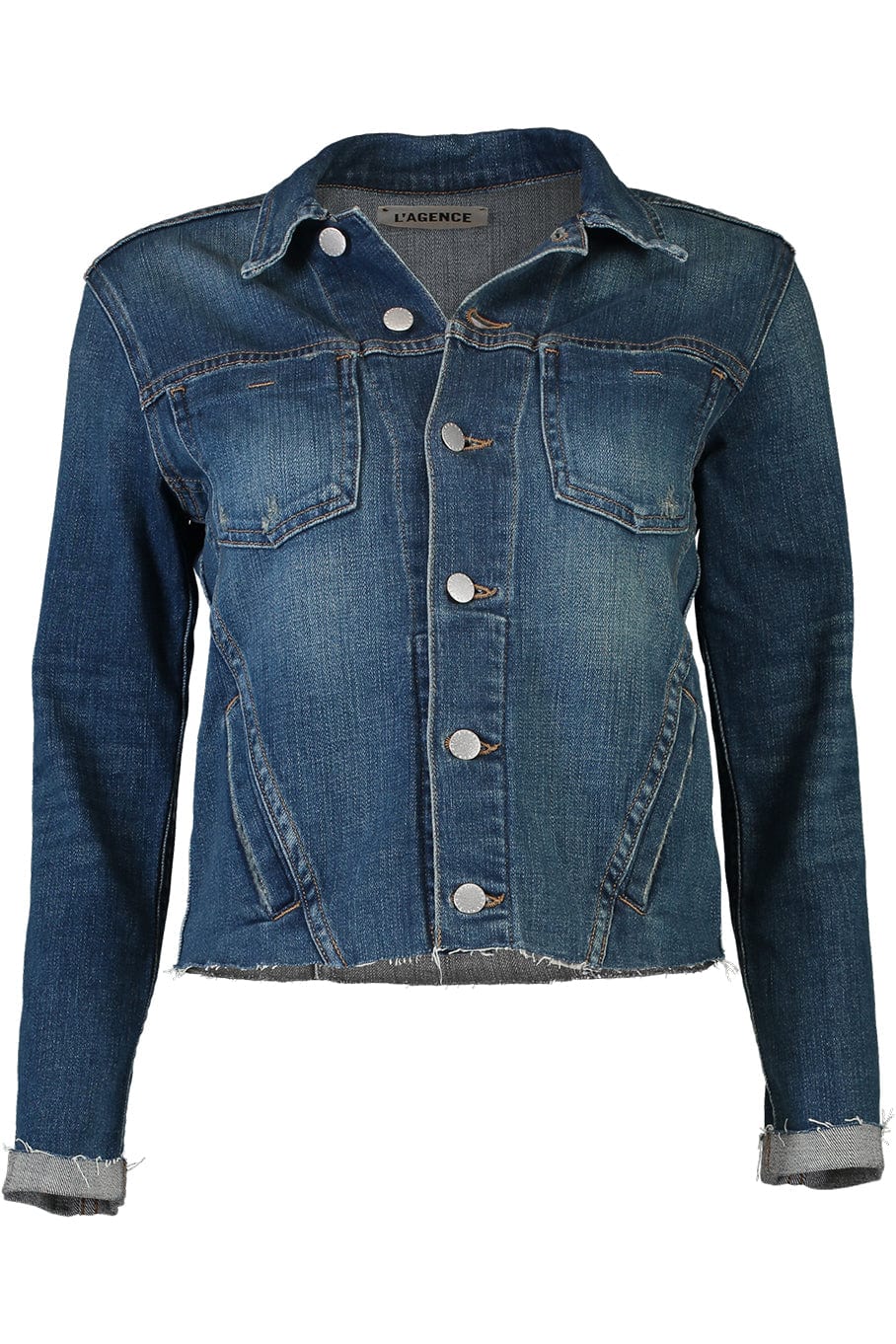 Janelle Raw Denim Jacket Janelle Raw Denim Jacket