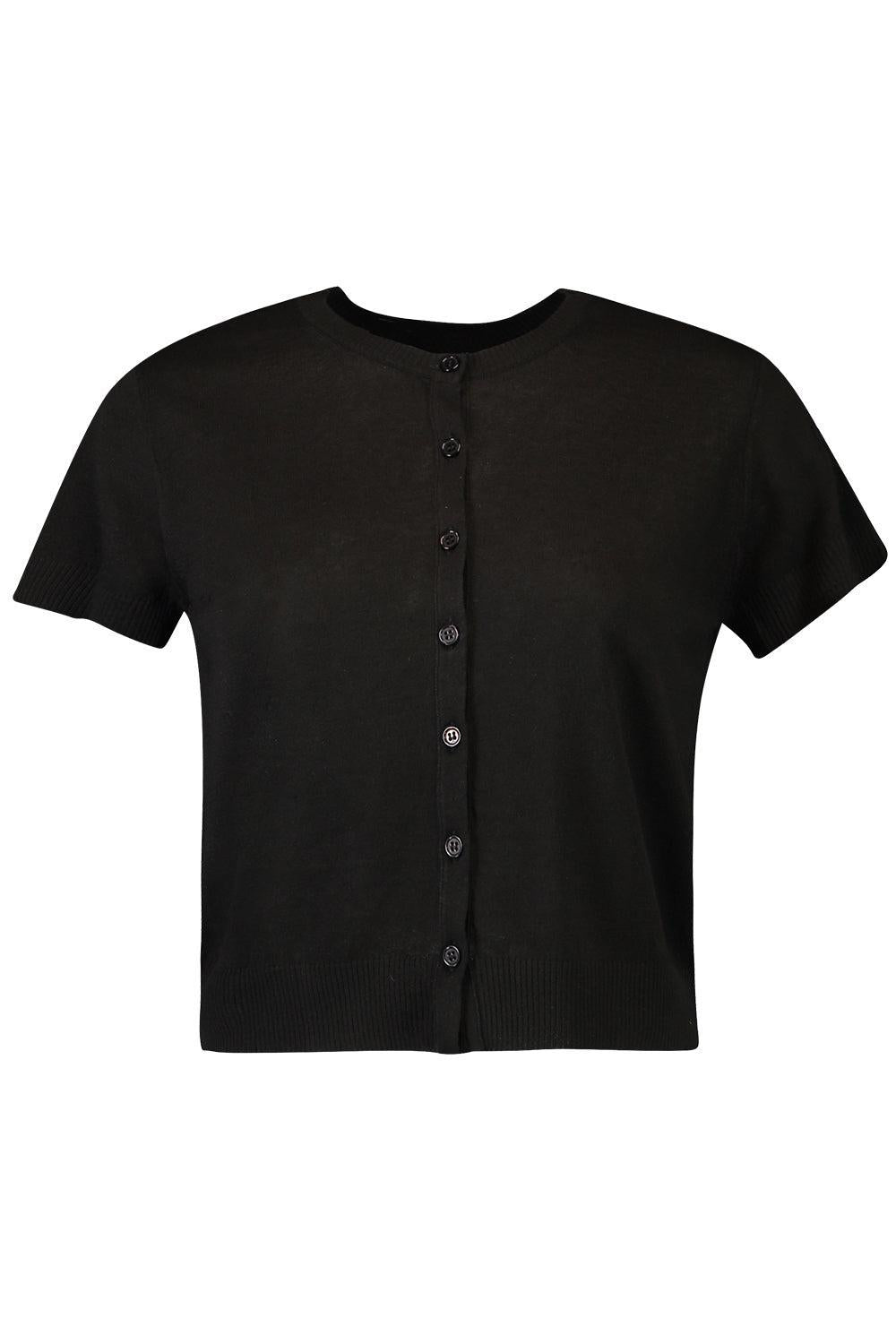 Short Sleeve Crop Cardigan Short Sleeve Crop Cardigan