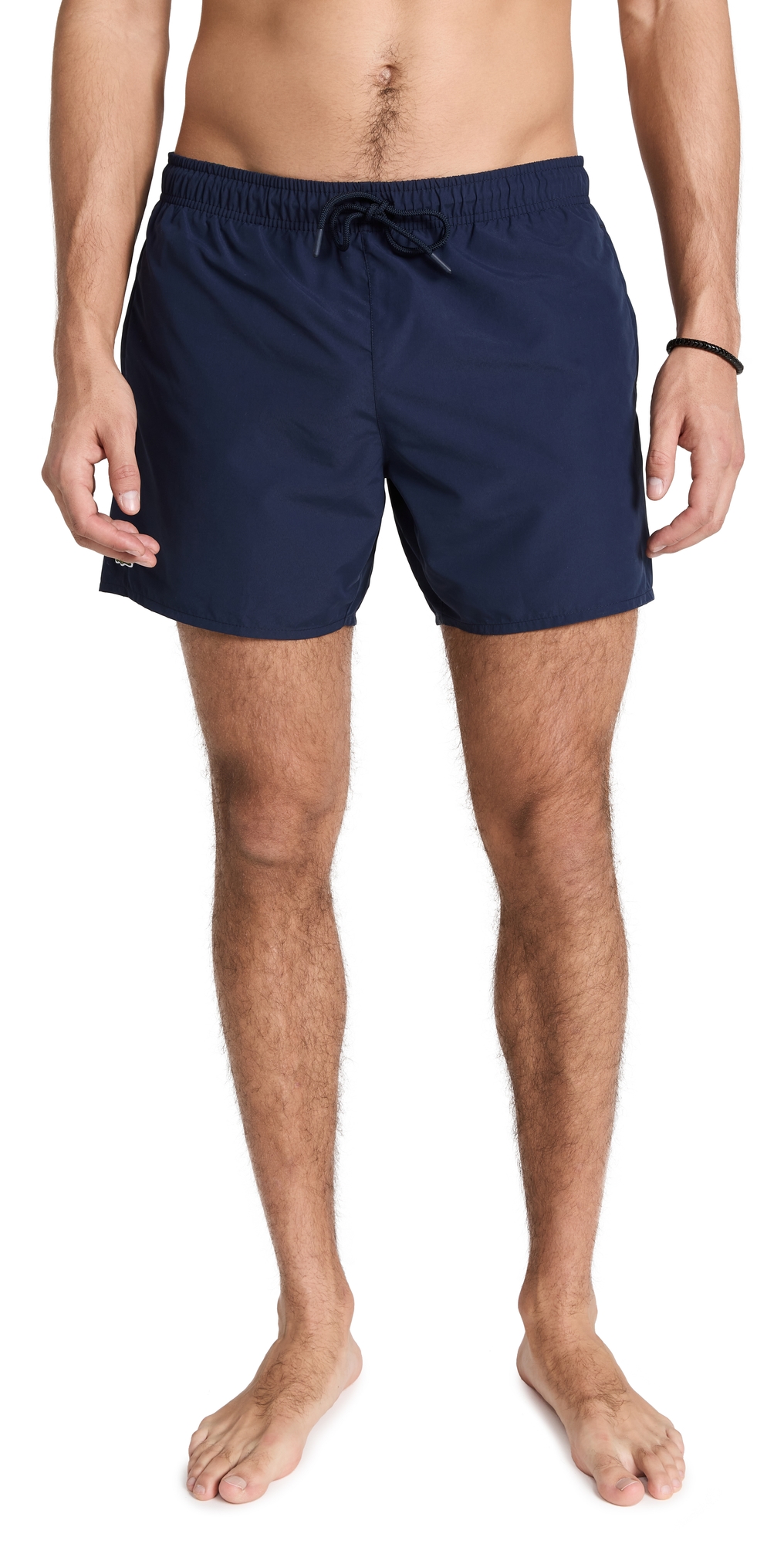 Lacoste Quick-Dry Swim Shorts . -greennavy blue
