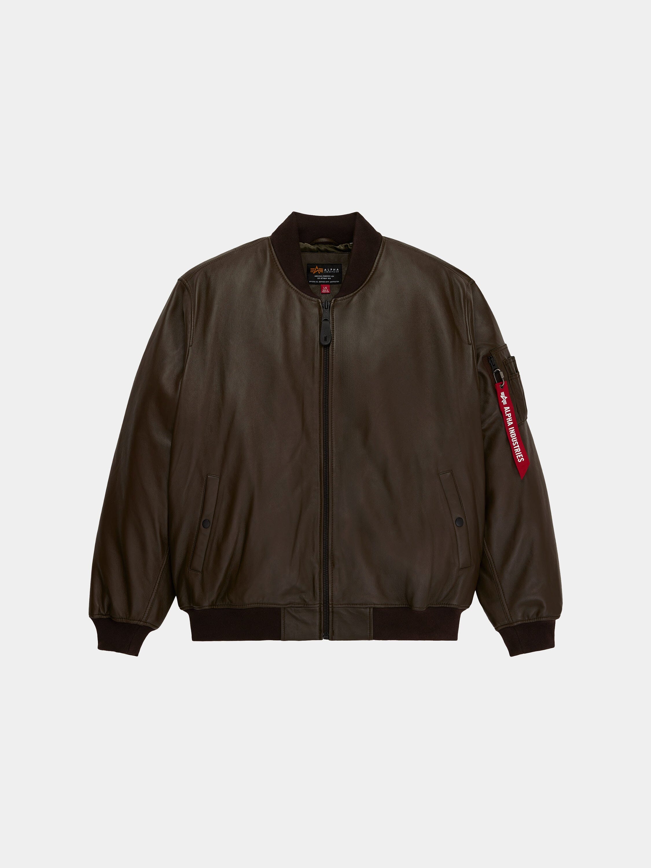 LEATHER MA- FLIGHT JACKET ESPRESSO LEATHER MA- FLIGHT JACKET ESPRESSO