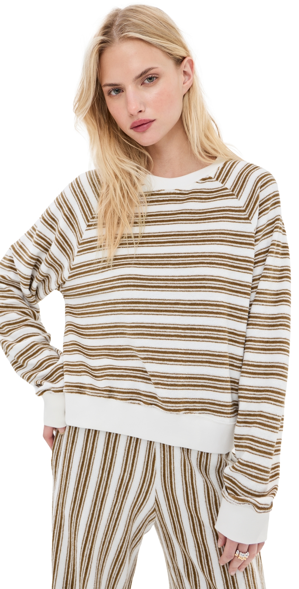 LE BOP Marlow Sweatshirt WhiteChocolate LE BOP Marlow Sweatshirt WhiteChocolate