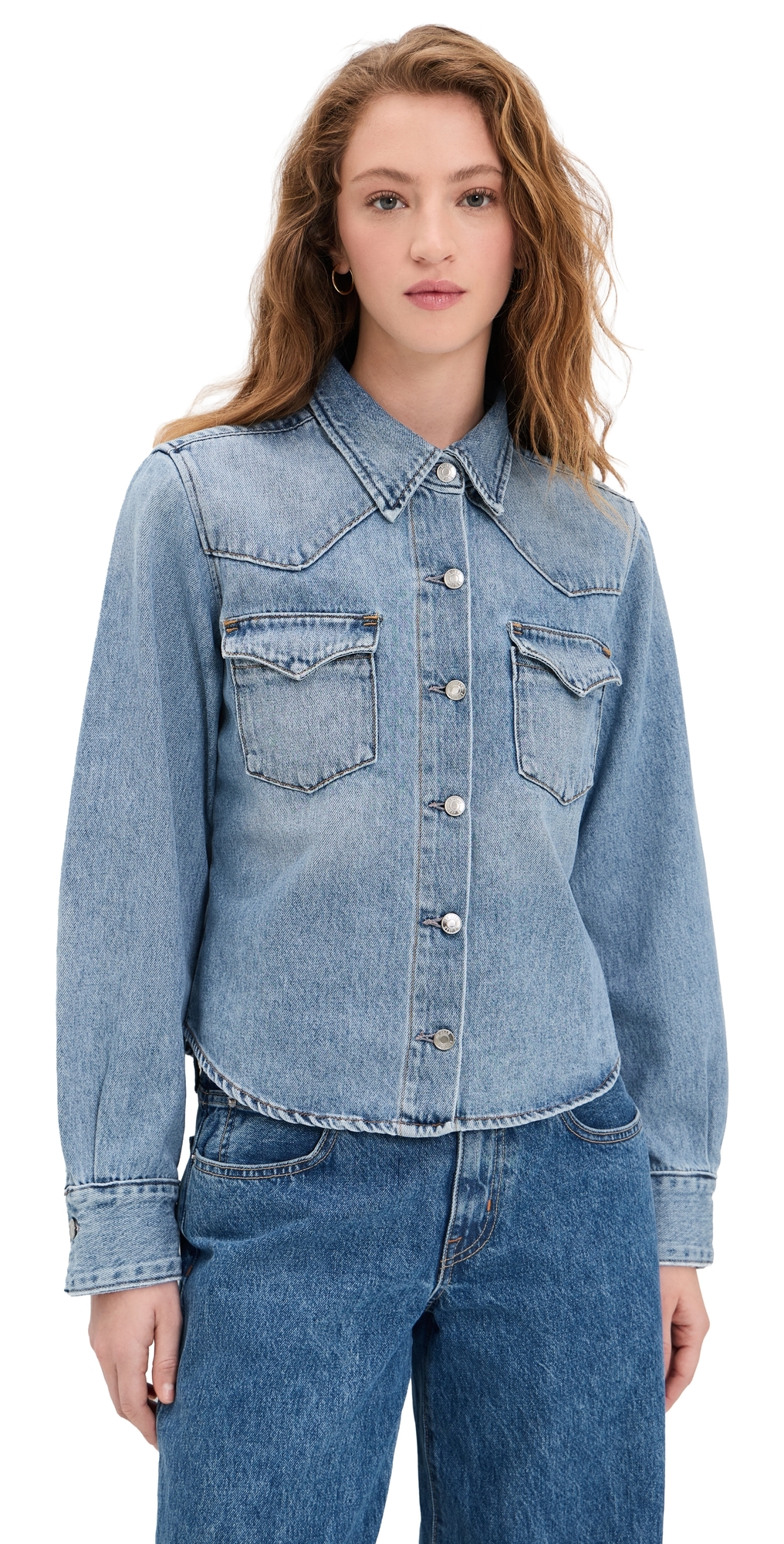 LE JEAN Martha Denim Shirt Eternal Love
