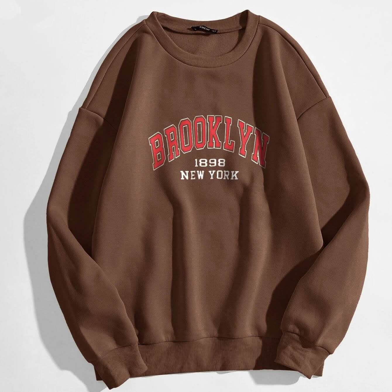 Letter Graphic Thermal Lined Sweatshirt Letter Graphic Thermal Lined Sweatshirt